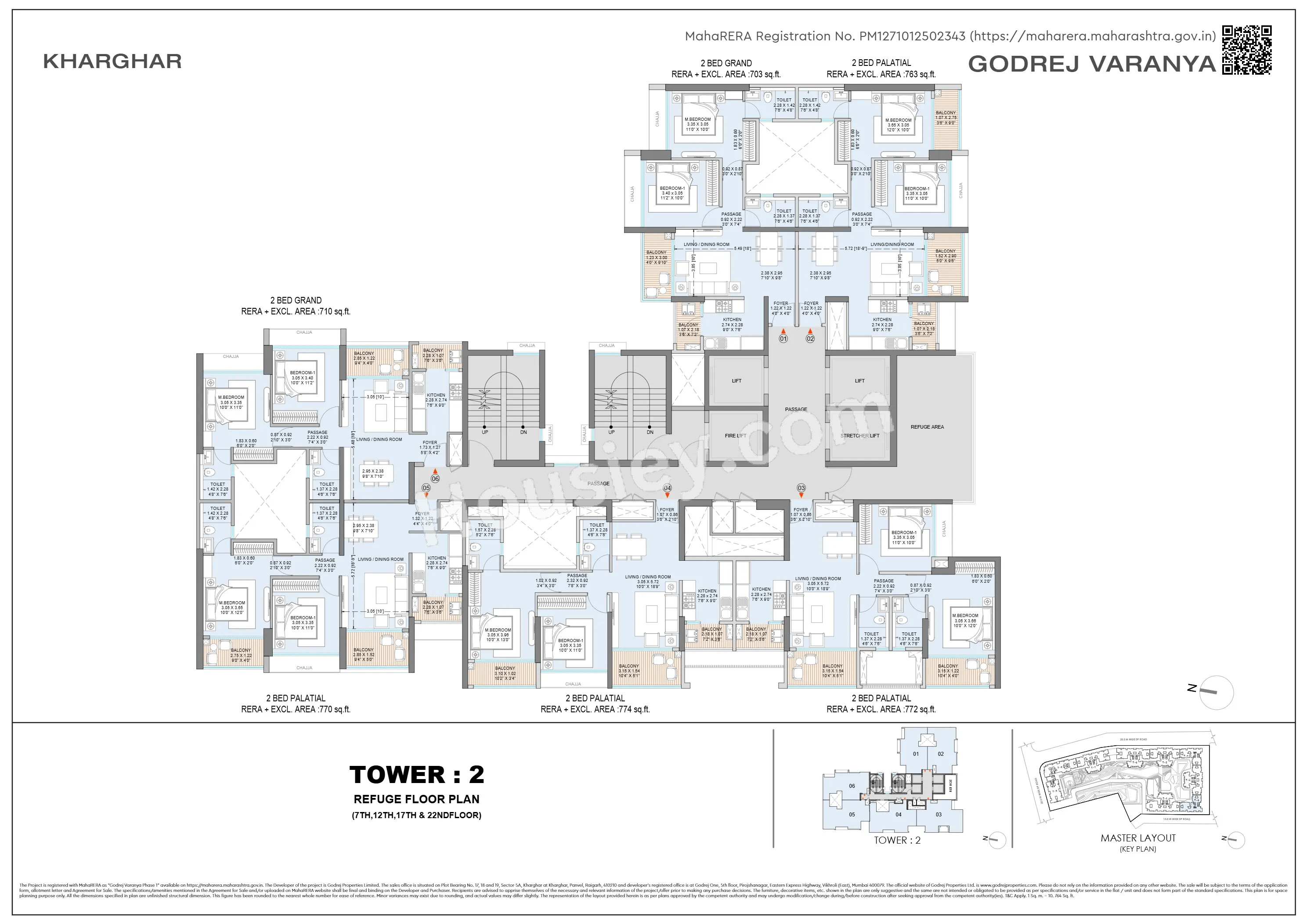 Godrej Kharghar Floor plan 3