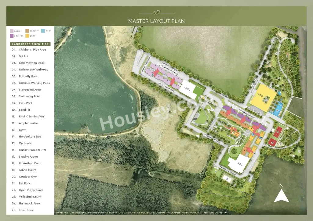 Godrej Lakeside Orchard Master Plan