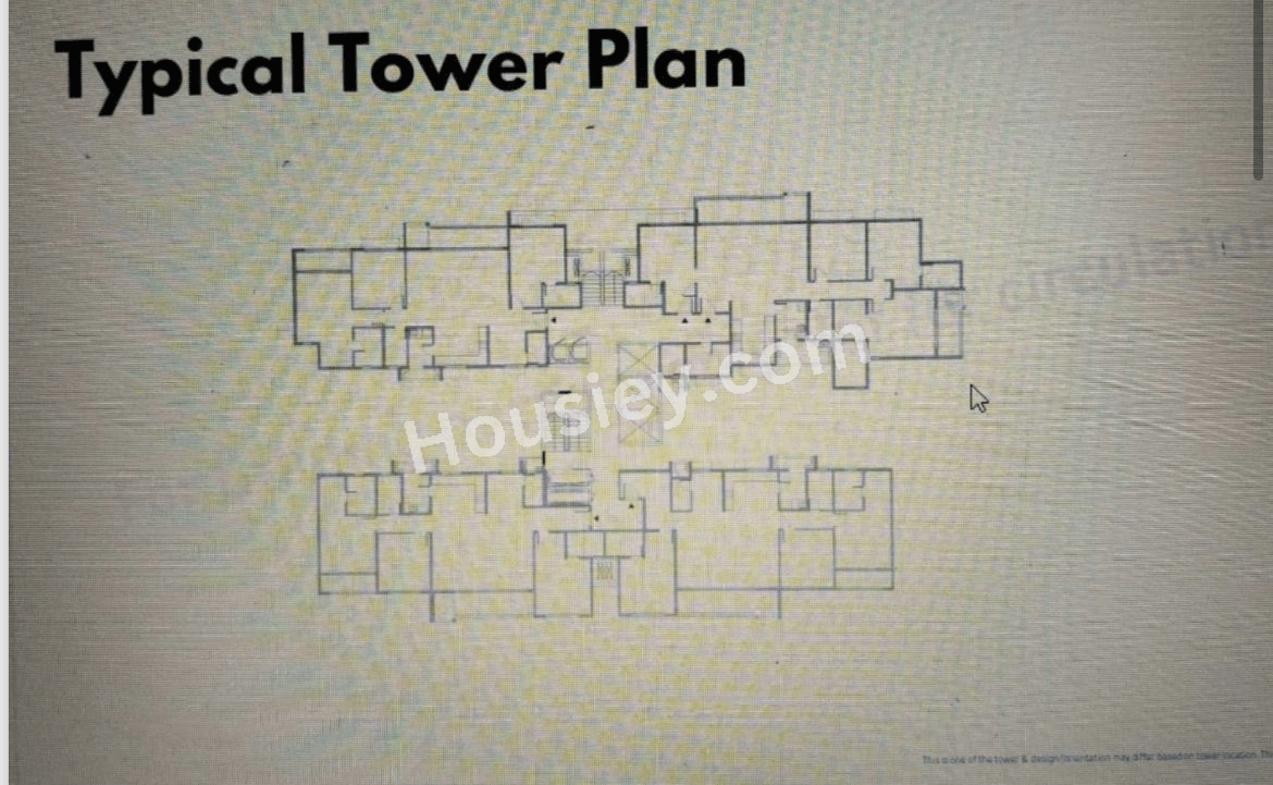 Godrej Lakeside Orchard Floor plan 1