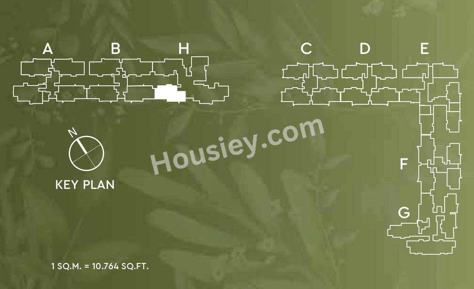 Godrej Lakeside Orchard Floor plan 2