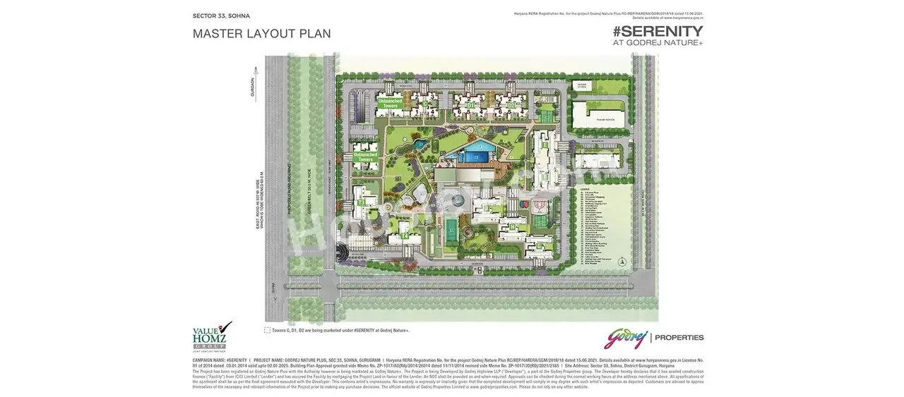 Godrej Nature Plus Master Plan