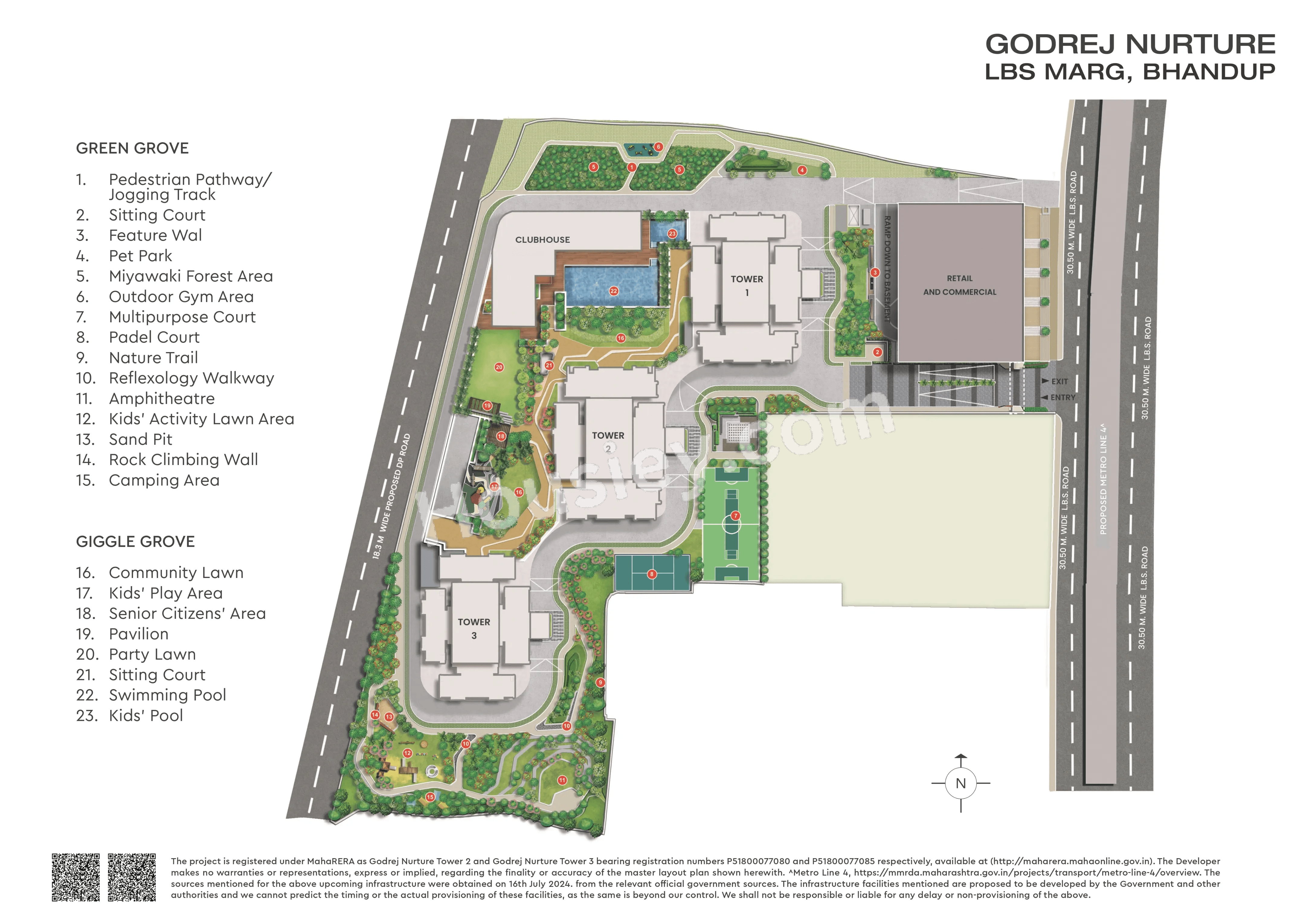 Godrej Nurture Bhandup Master Plan