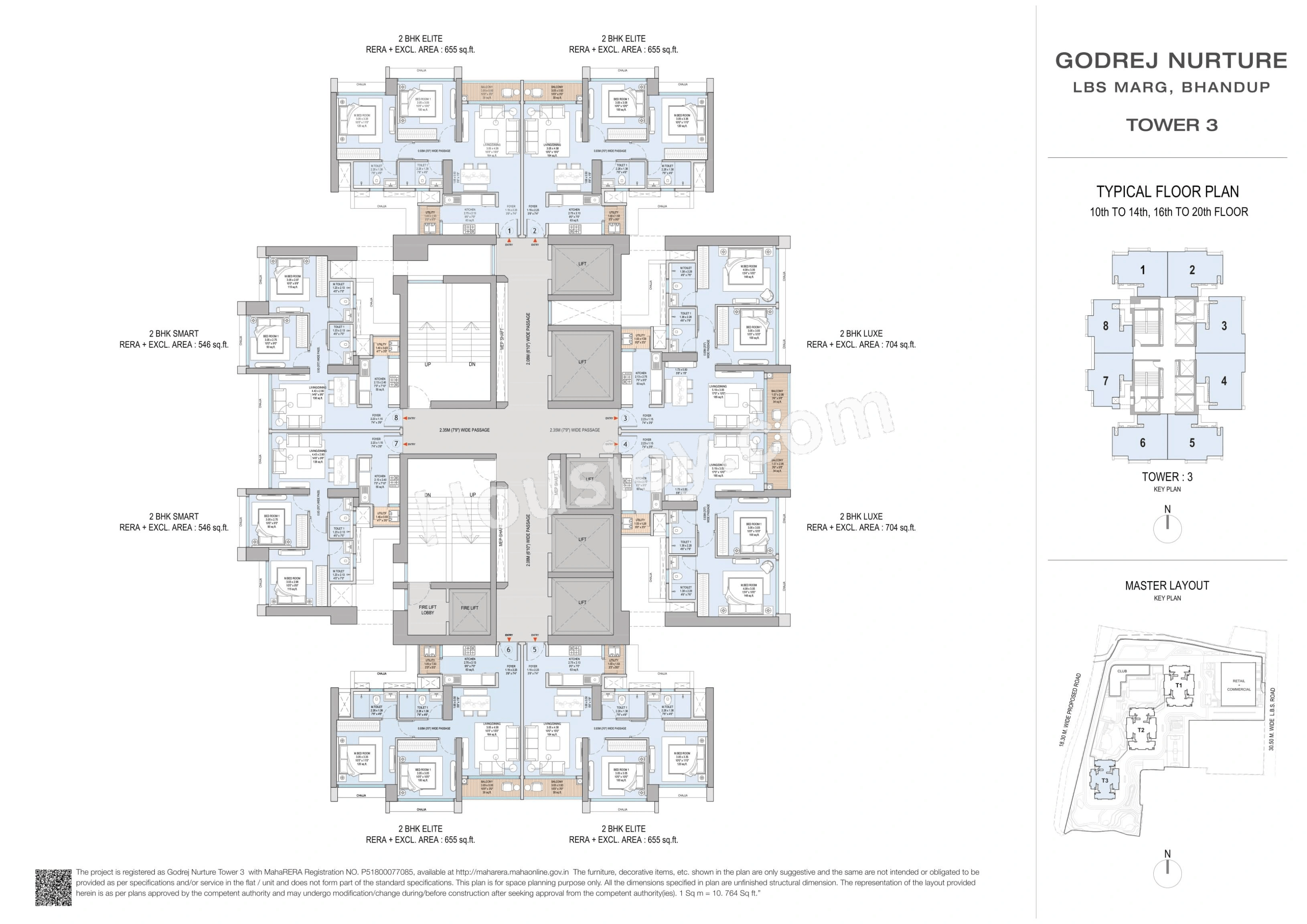 Godrej Nurture Bhandup Floor plan 1