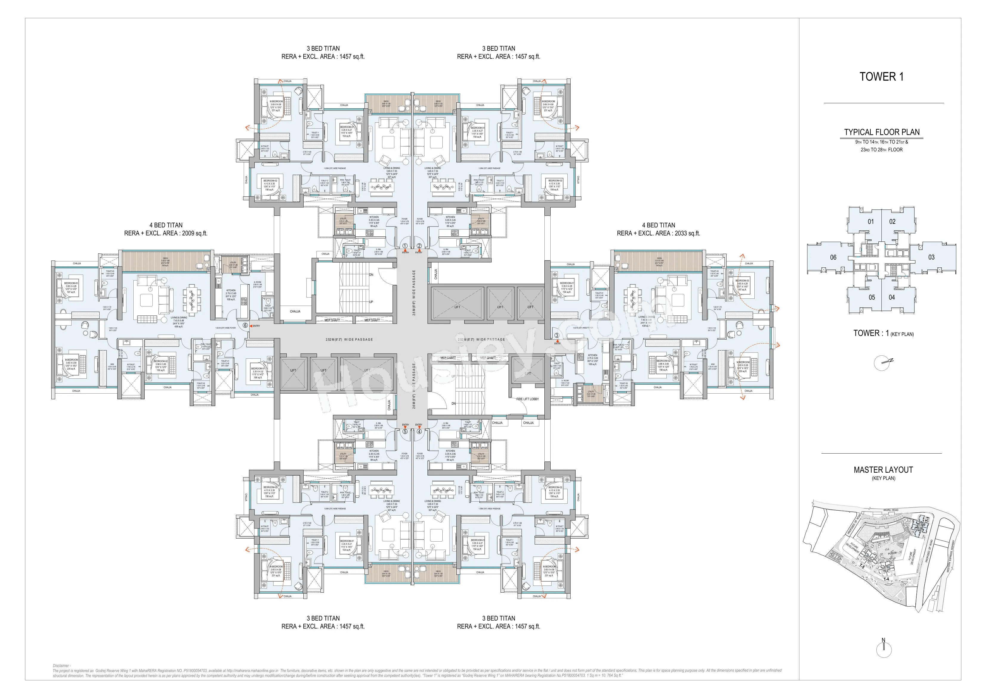 Godrej Reserve Floor plan 2