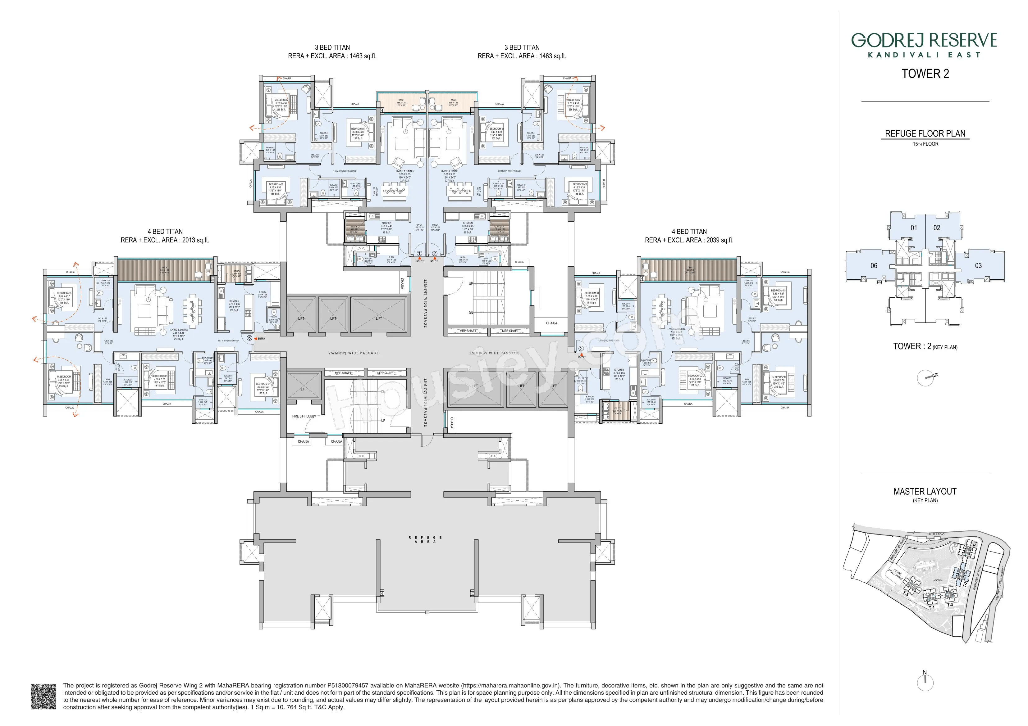 Godrej Reserve Floor plan 3