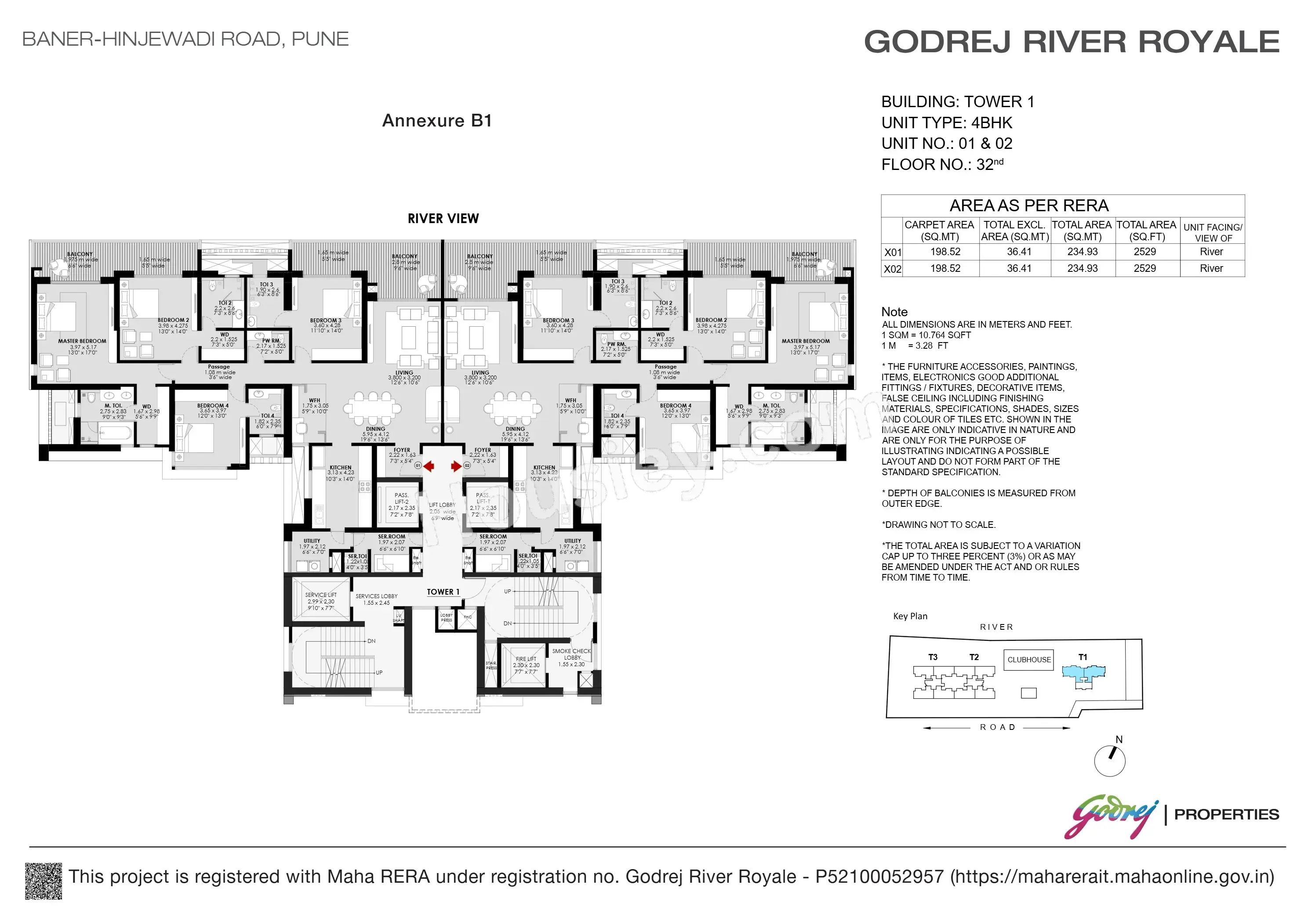 Godrej River Royale Floor plan 6