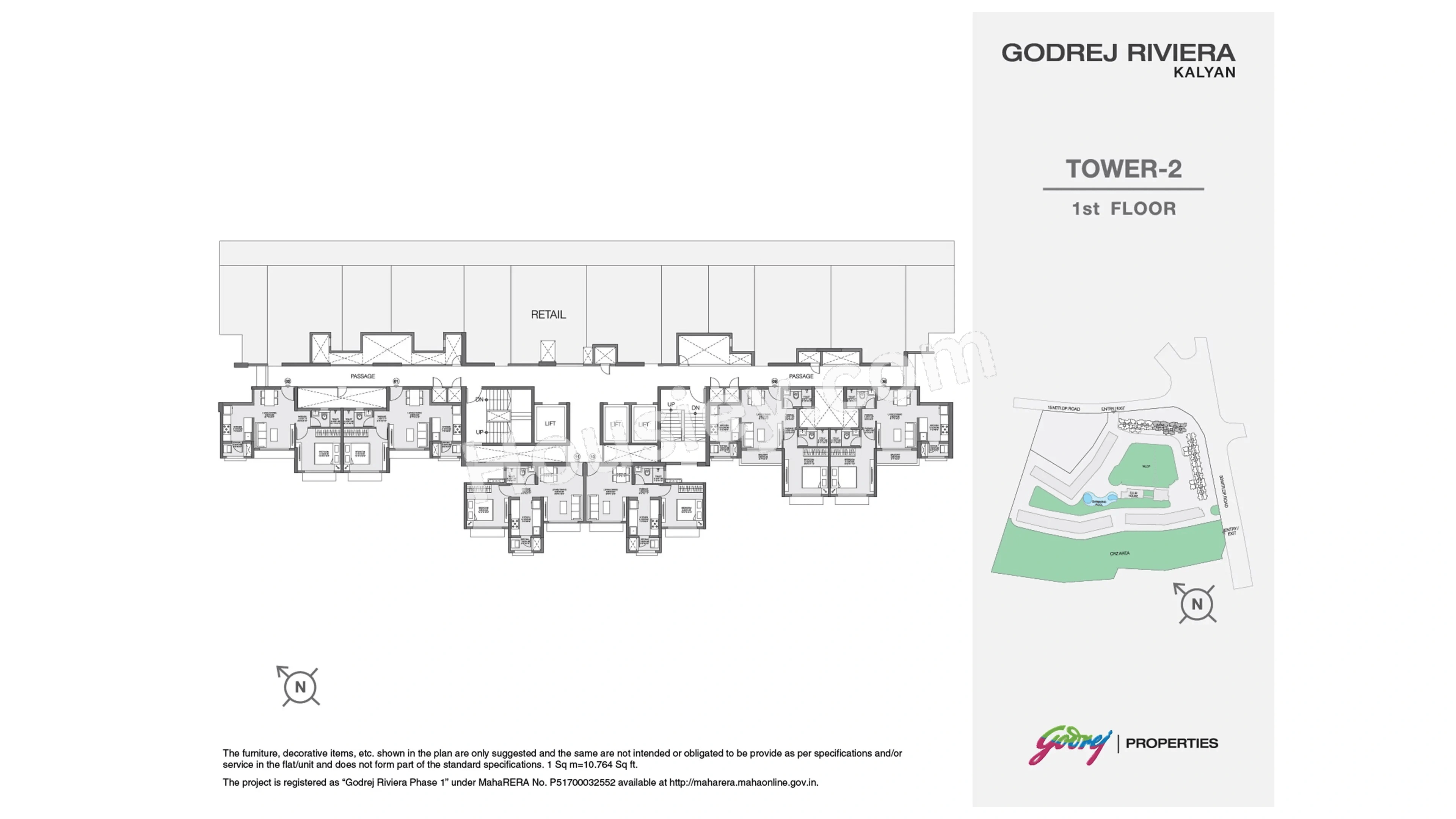 Godrej Riviera Floor plan 4