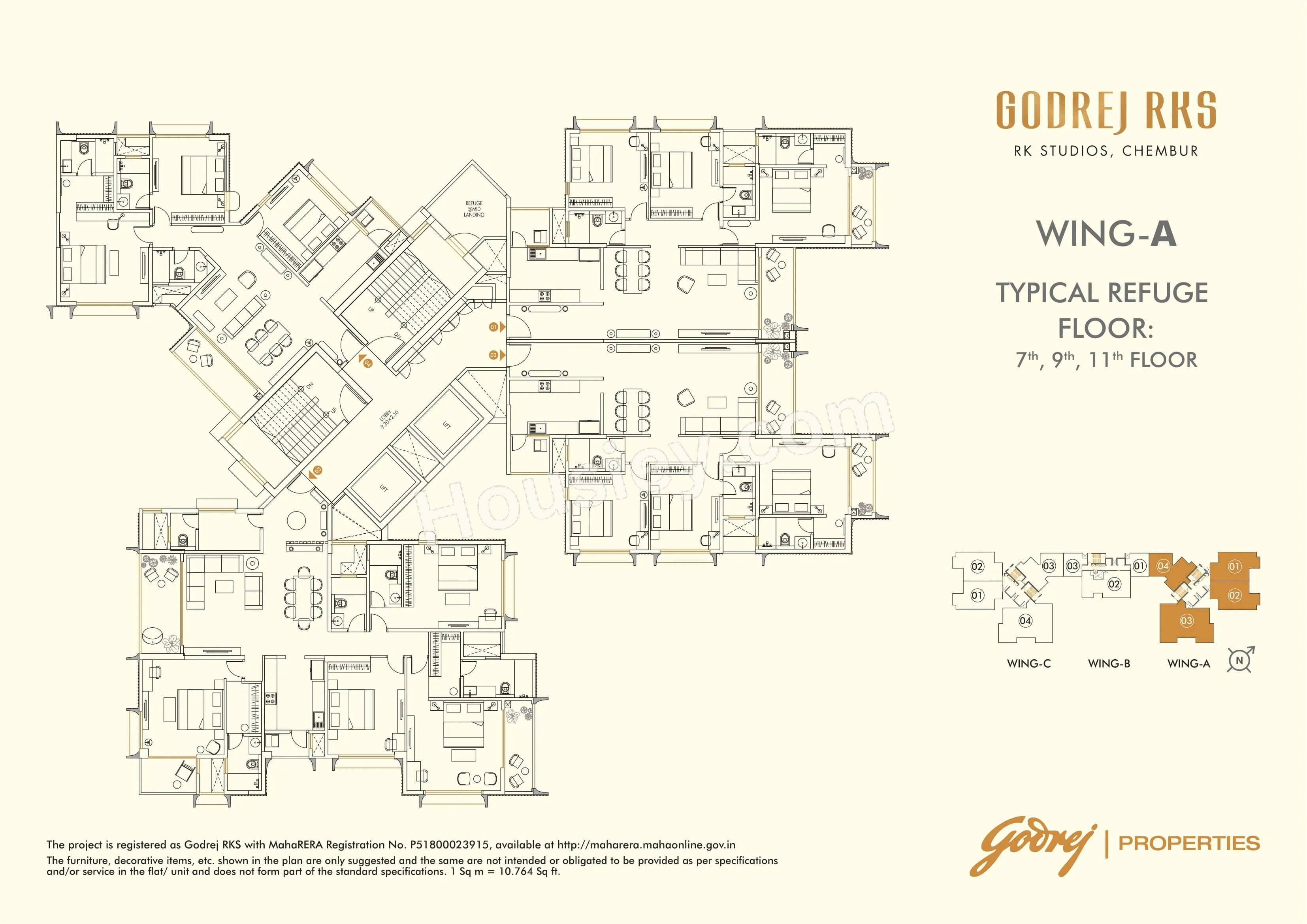 Godrej RKS Floor plan 1