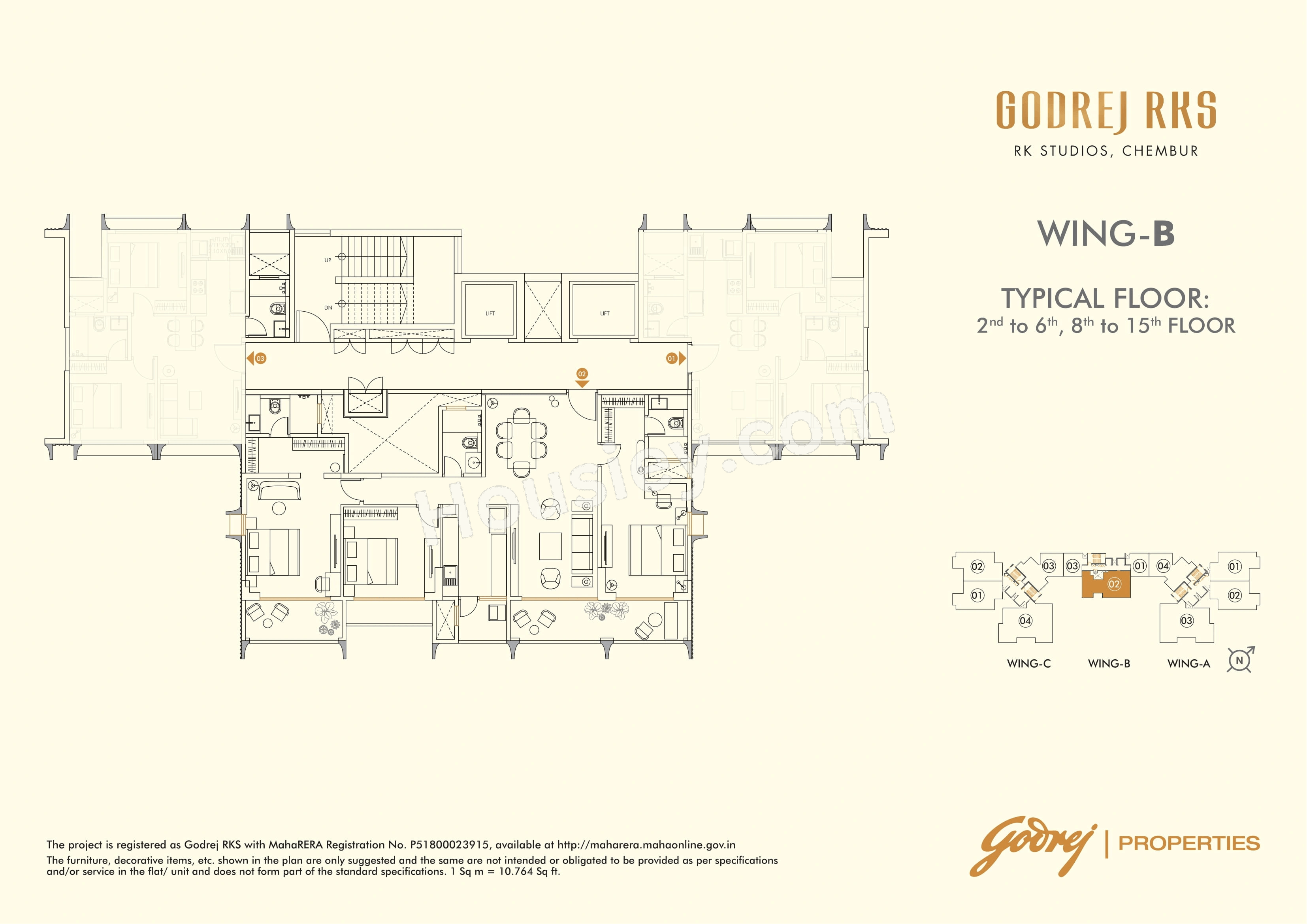 Godrej RKS Floor plan 4