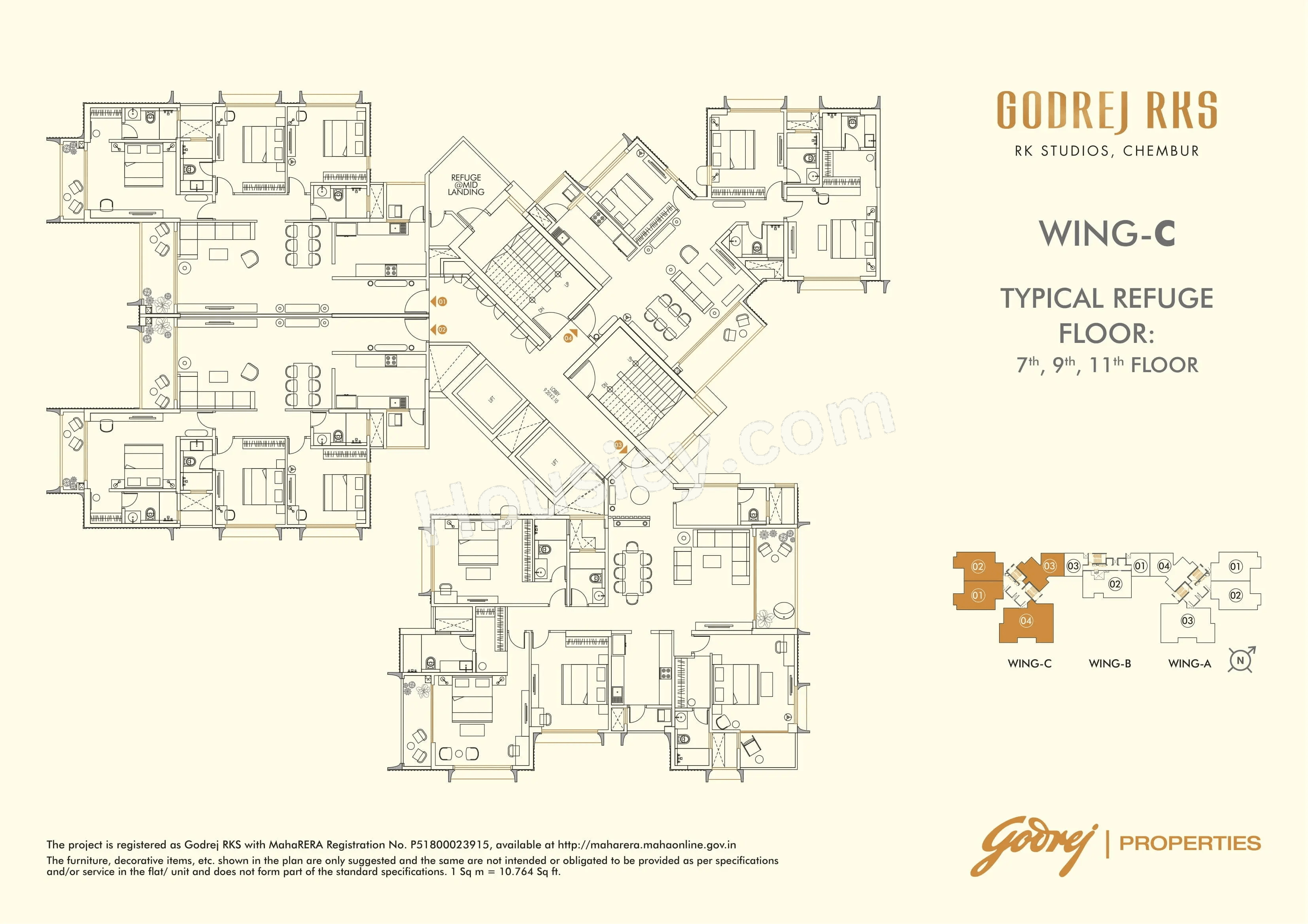 Godrej RKS Floor plan 5