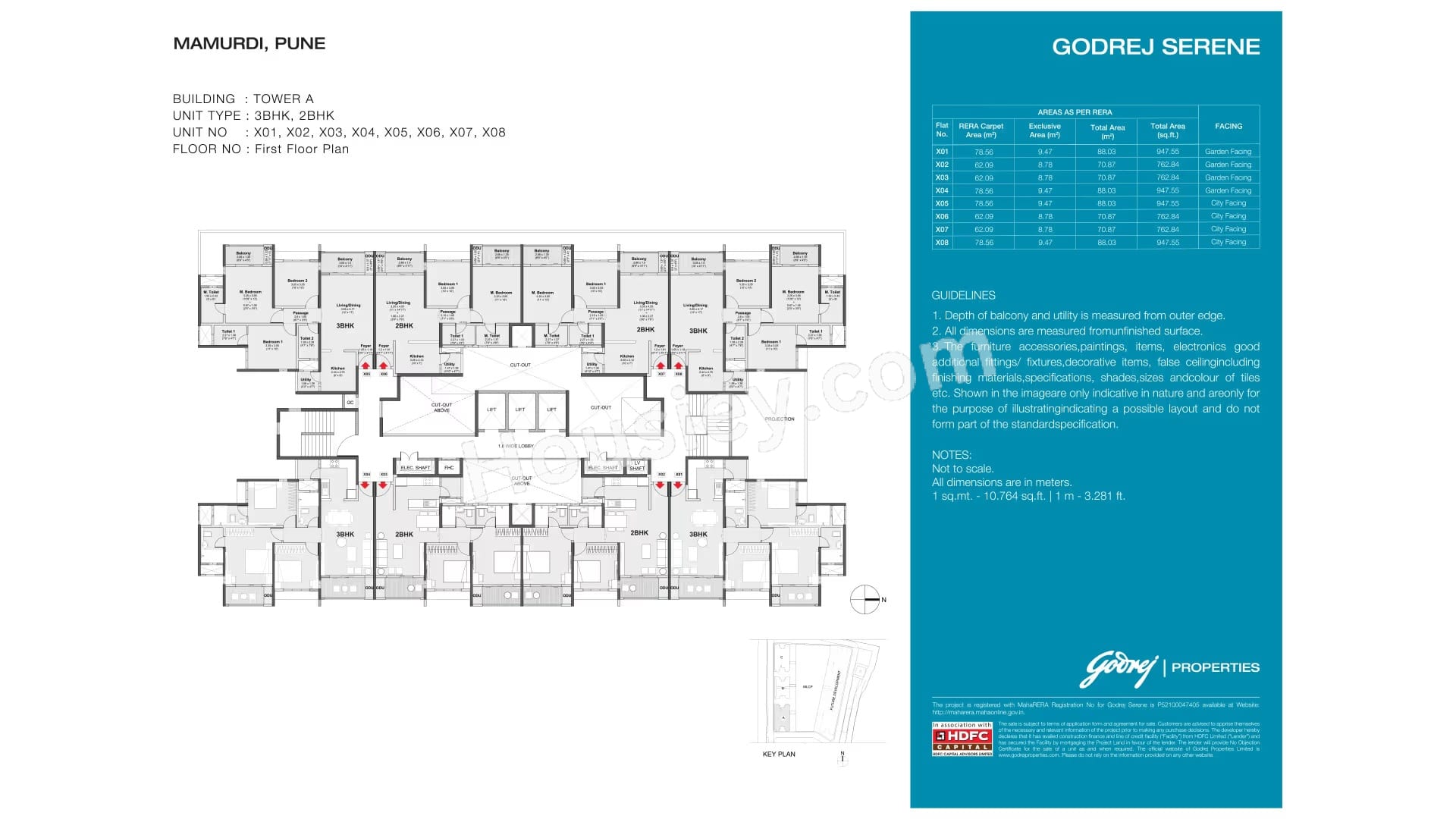 Godrej Serene Floor plan 1