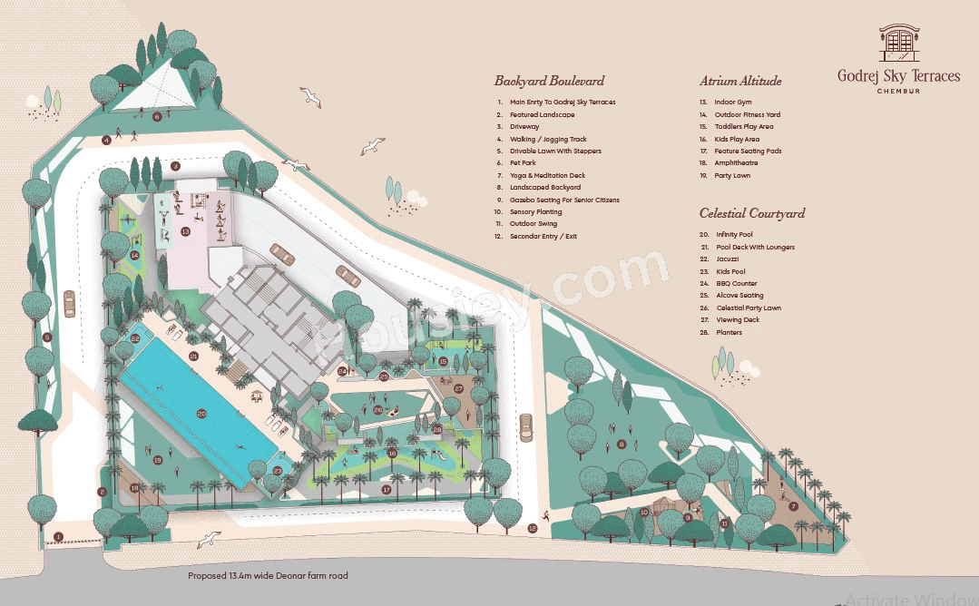 Godrej Sky Terraces Floor Plan