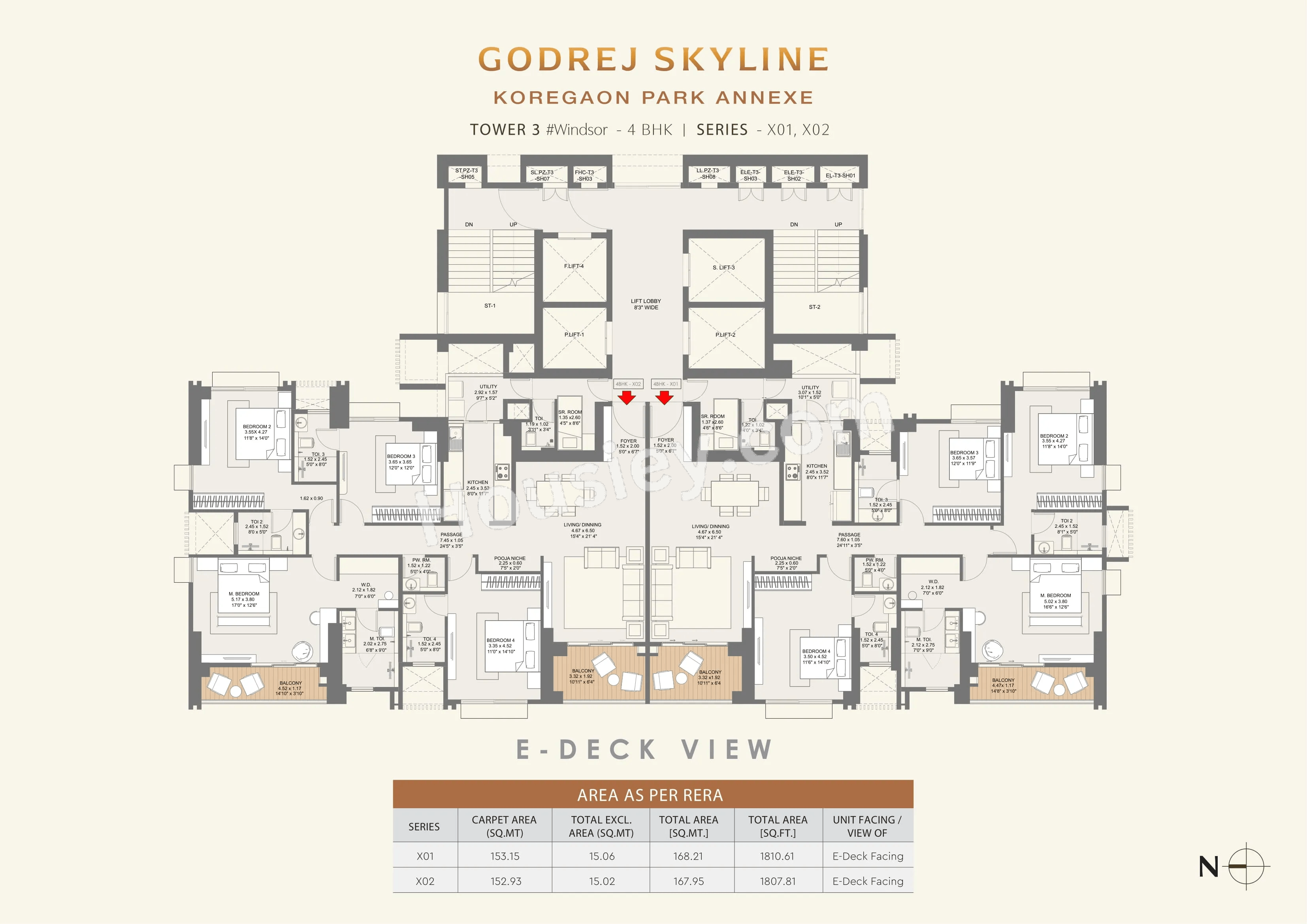 Godrej Skyline Floor plan 3
