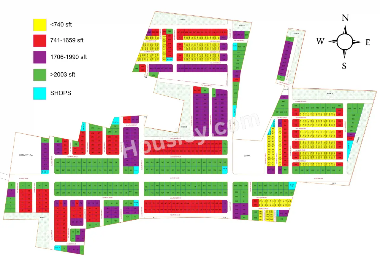 Godrej Sunrise Estate Master Plan