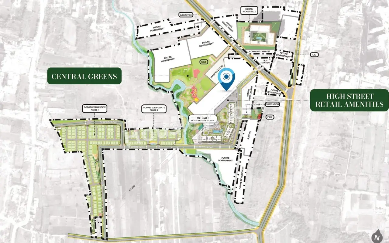 Godrej The Greenfront Master Plan
