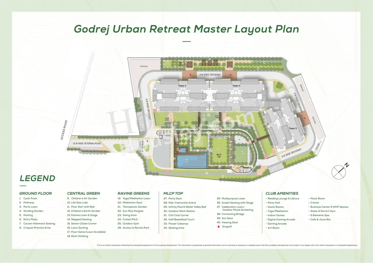 Godrej Urban Retreat Master Plan