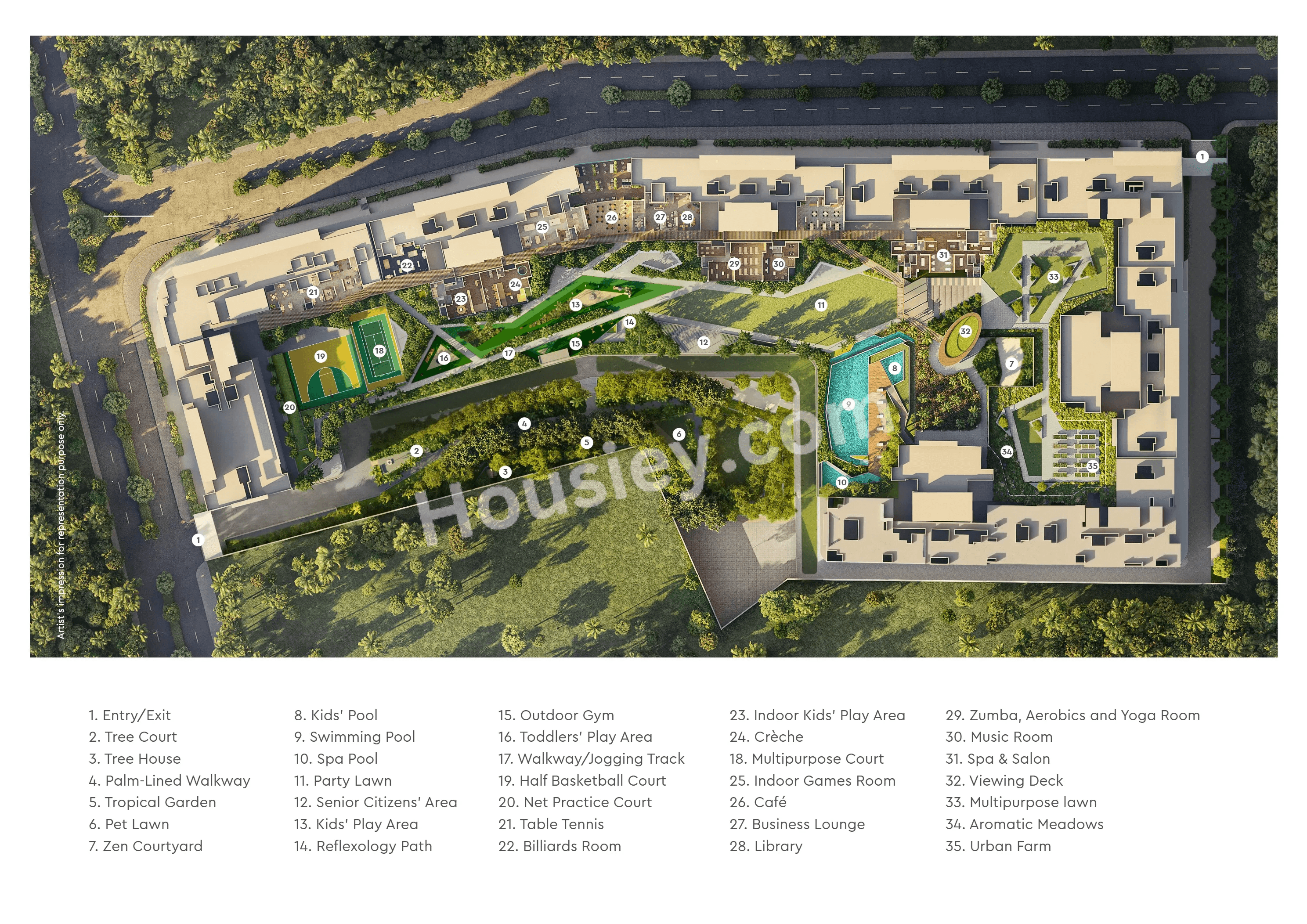Godrej Varanya Floor plan 1