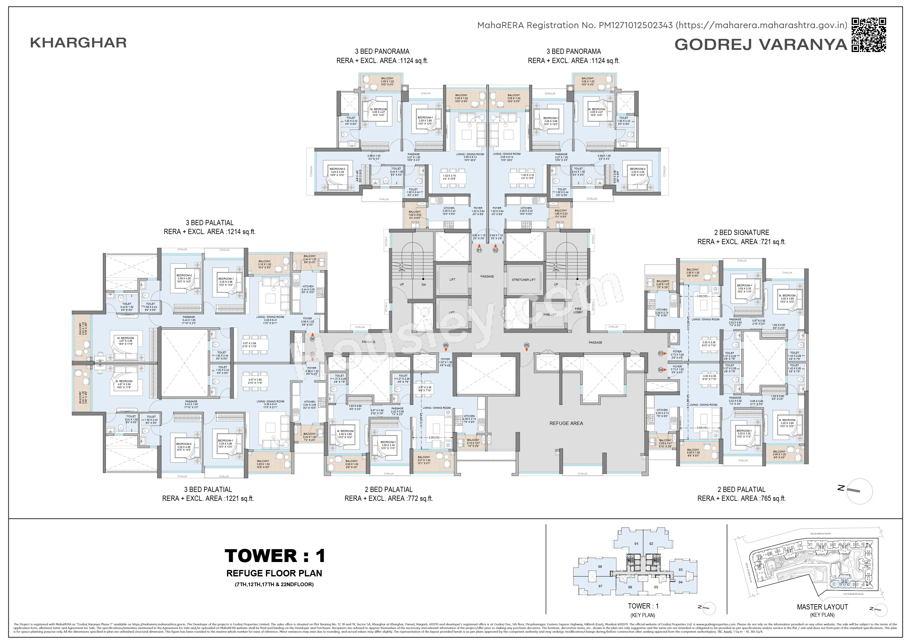 Godrej Varanya Floor plan 1