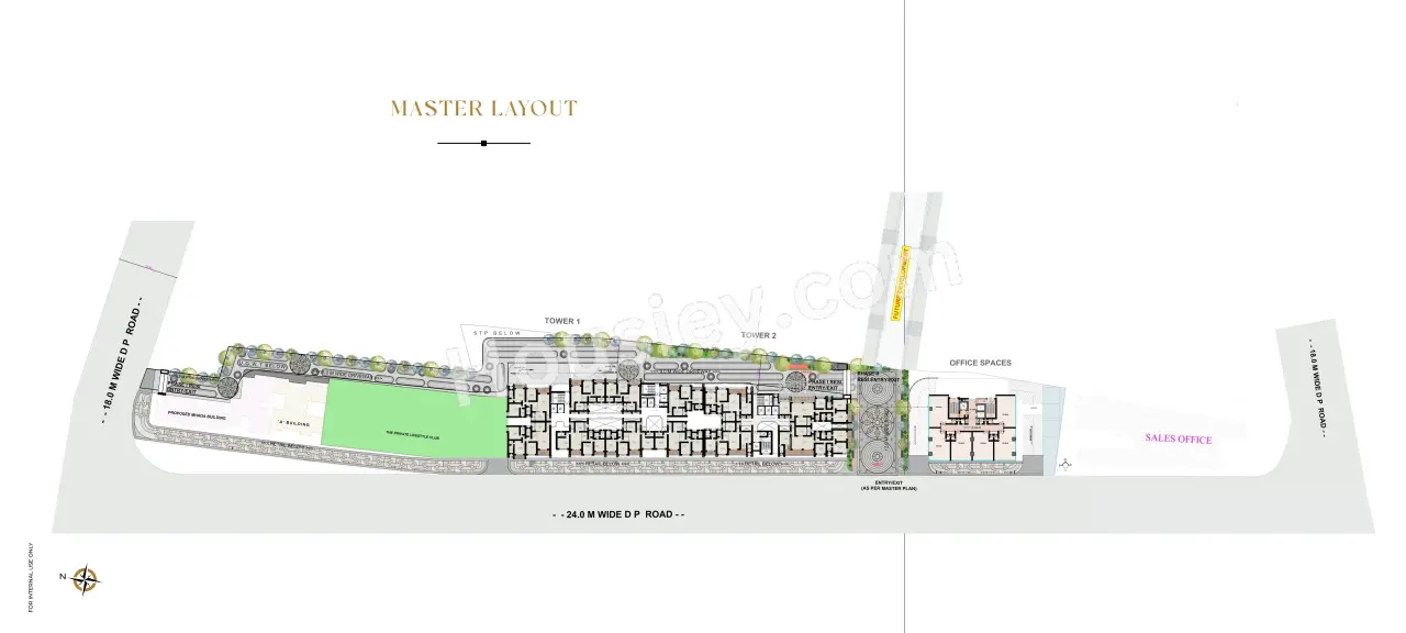 Govind T Square Master Plan