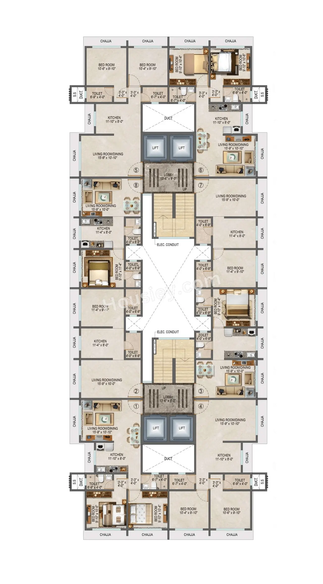 Gowda Palash Floor Plan