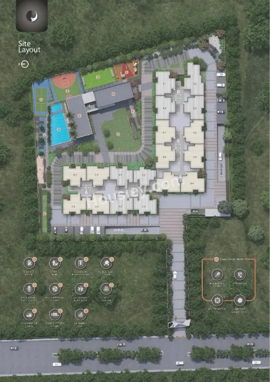 Goyal Orchid Platinum Floor Plan