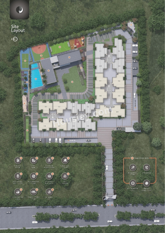 Goyal Orchid Platinum Floor Plan