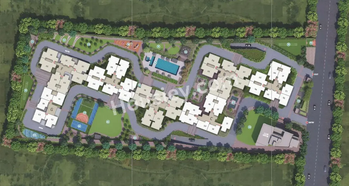 Goyal Orchid Salisbury Master Plan