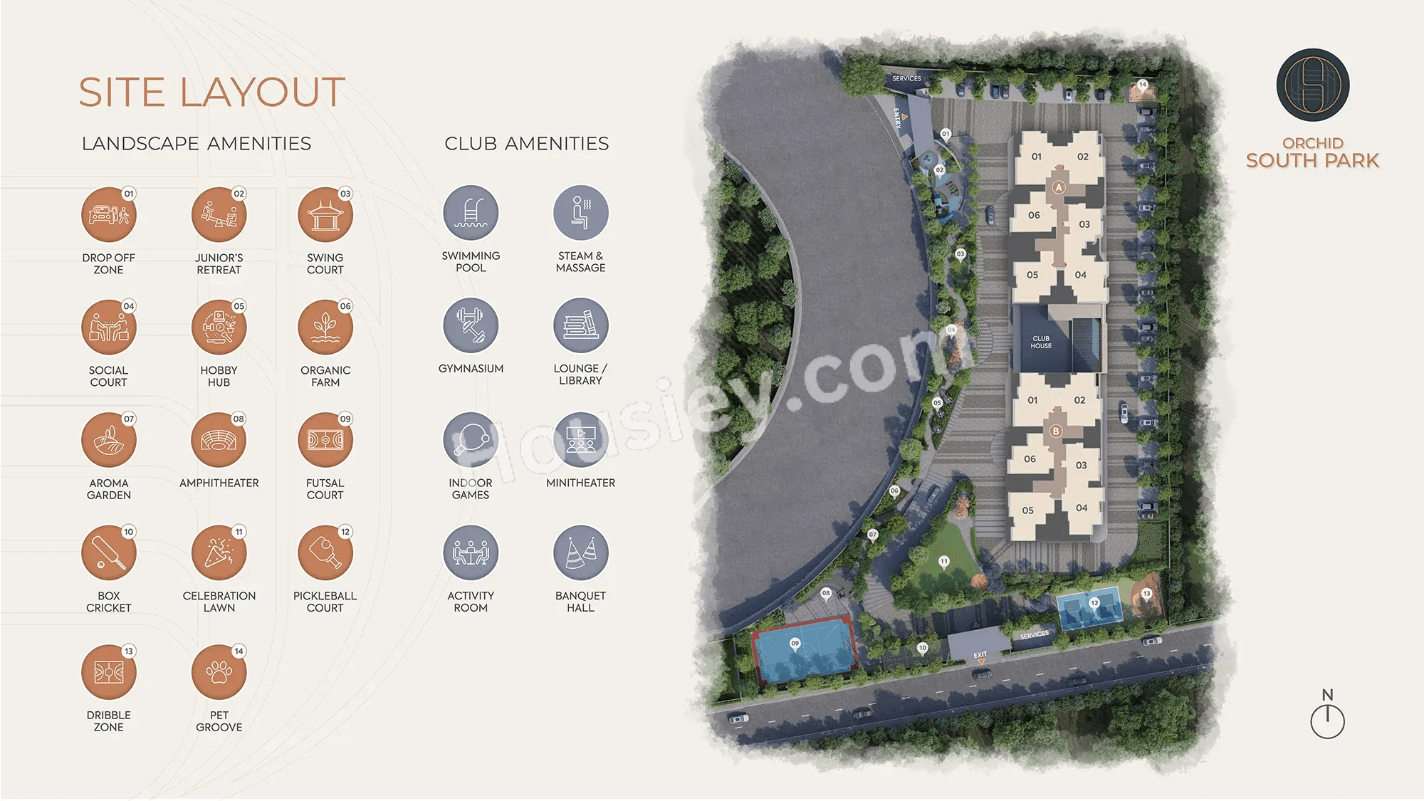 Goyal Orchid South Park Floor Plan