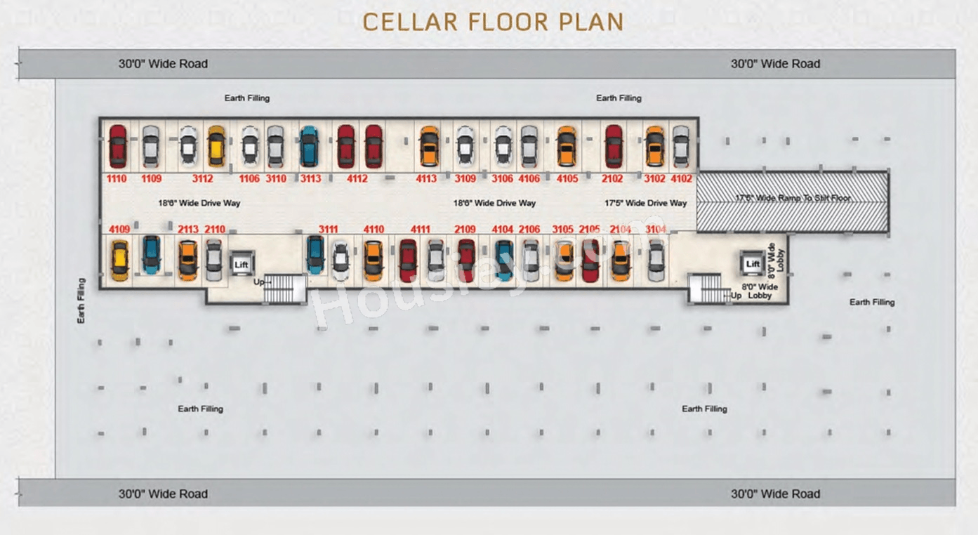 Greater Infra Gardenia Floor plan 1