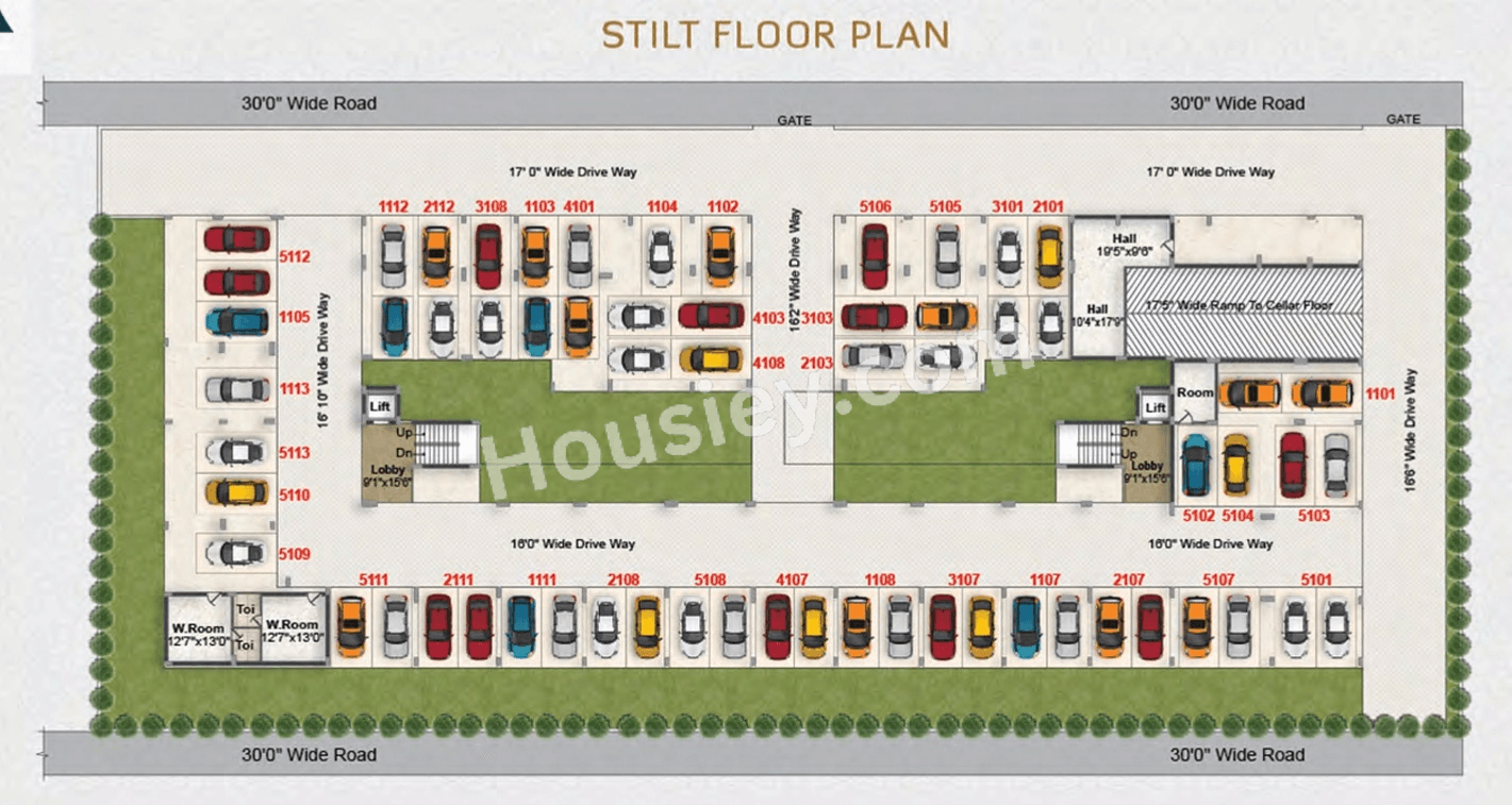 Greater Infra Gardenia Floor plan 2