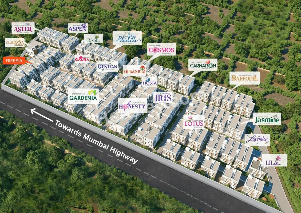 Greater Infra Geranium Master Plan