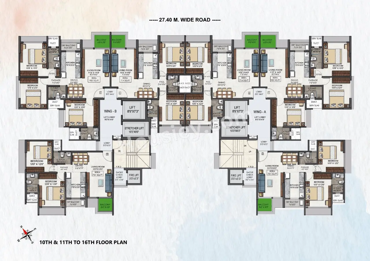 Gurukrupa Dhyanam Floor Plan