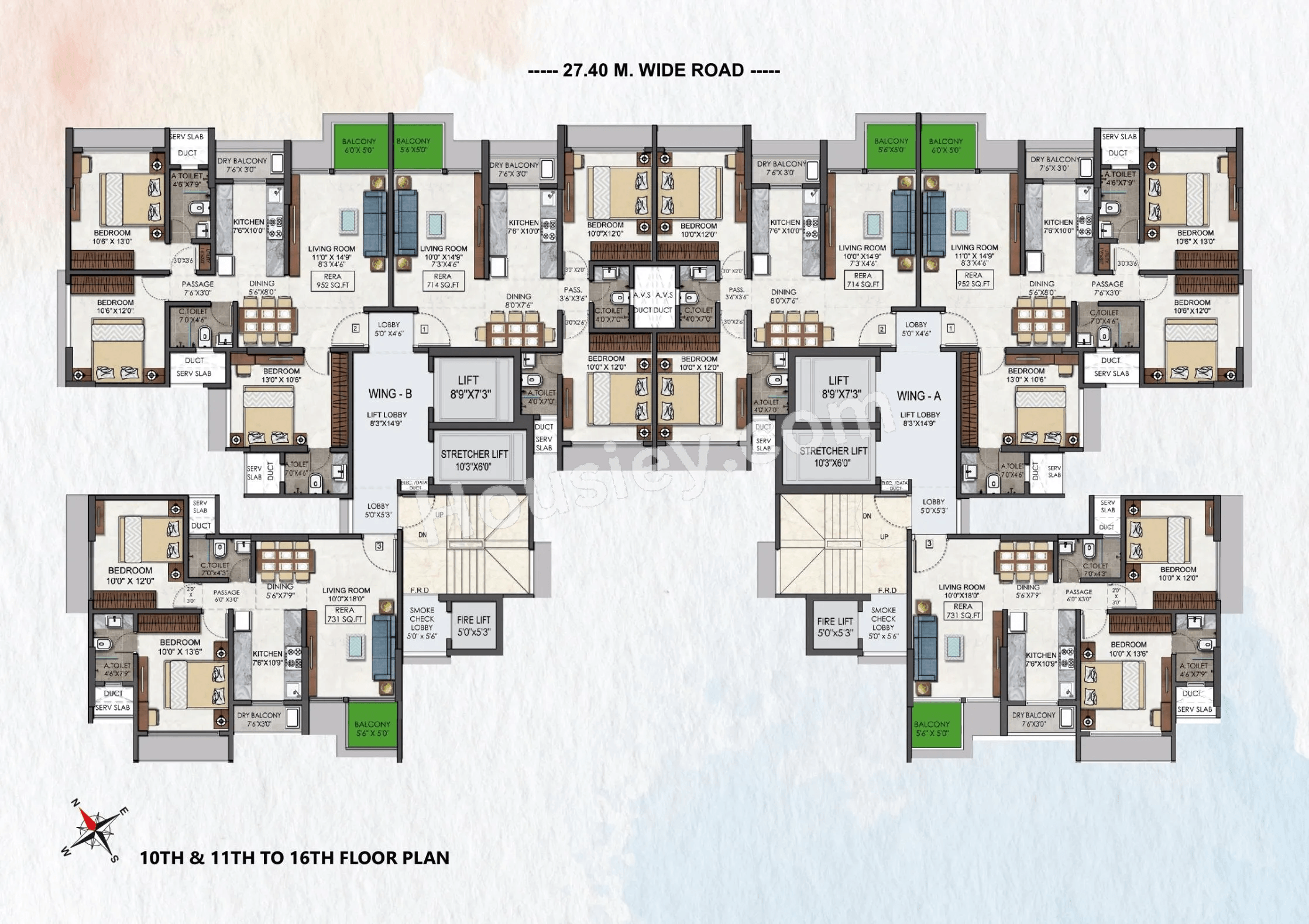 Gurukrupa Dhyanam Floor Plan
