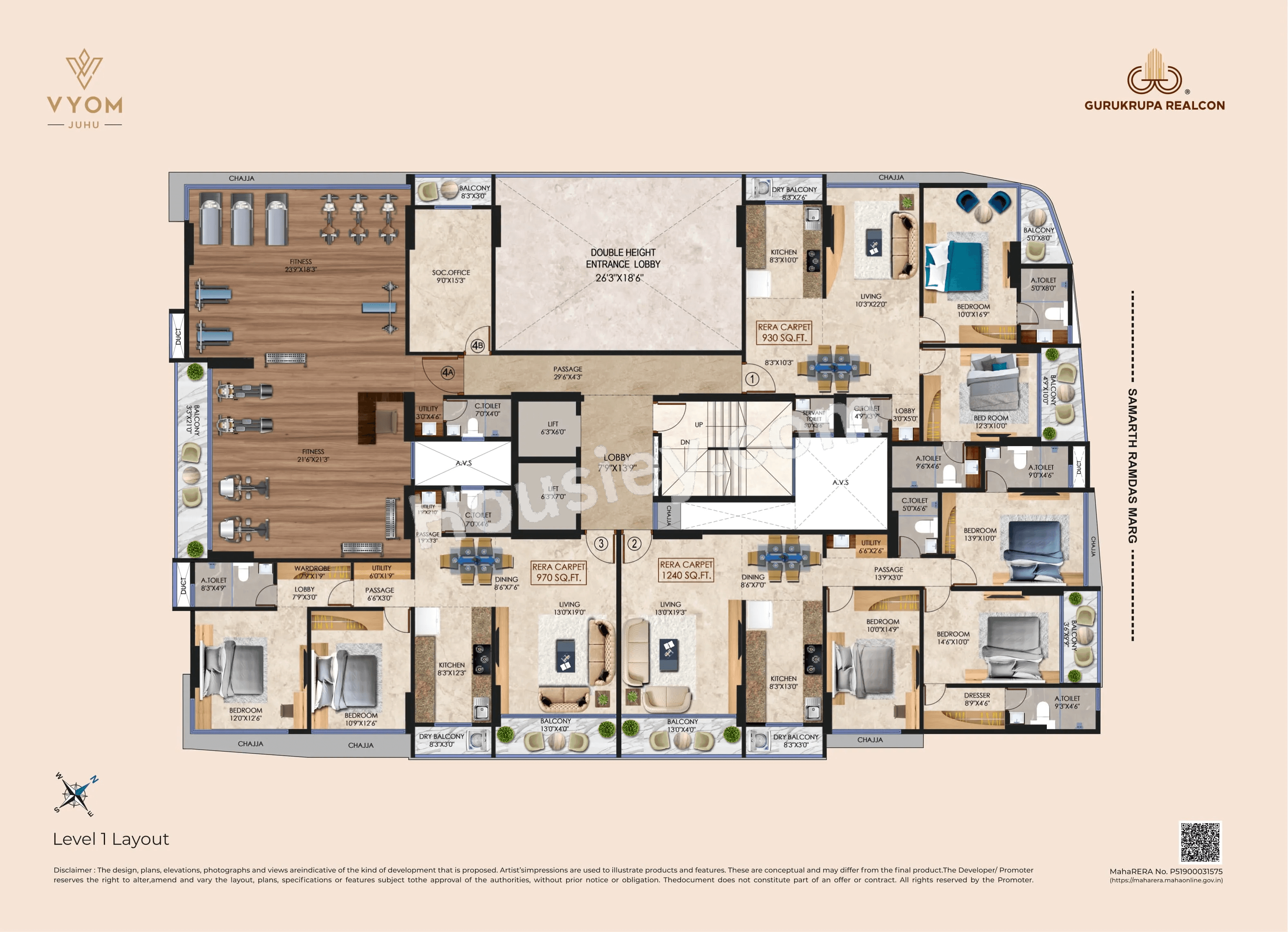Gurukrupa Vyom Floor plan 2