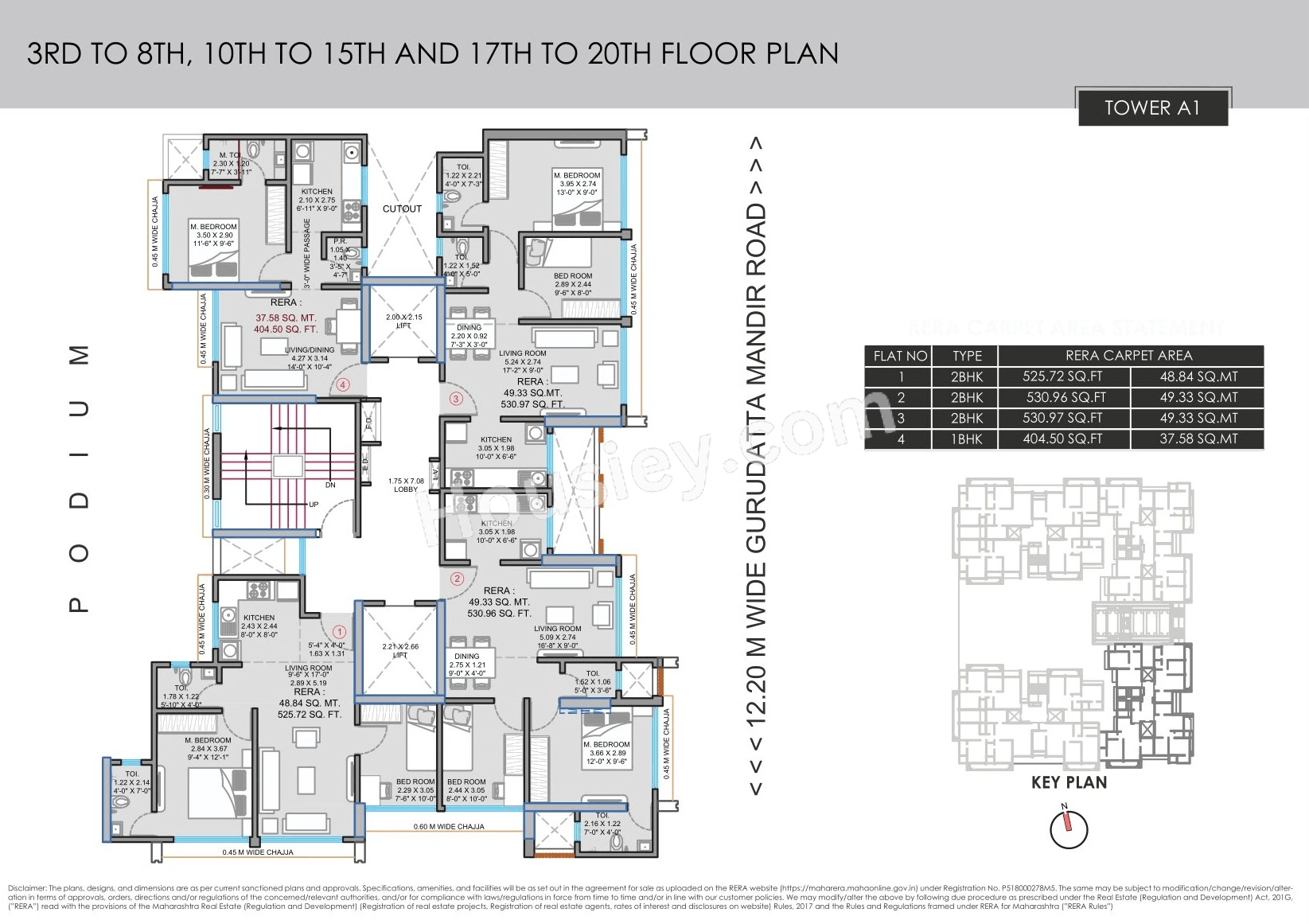 GVP 72 ParkSyde Floor plan 1