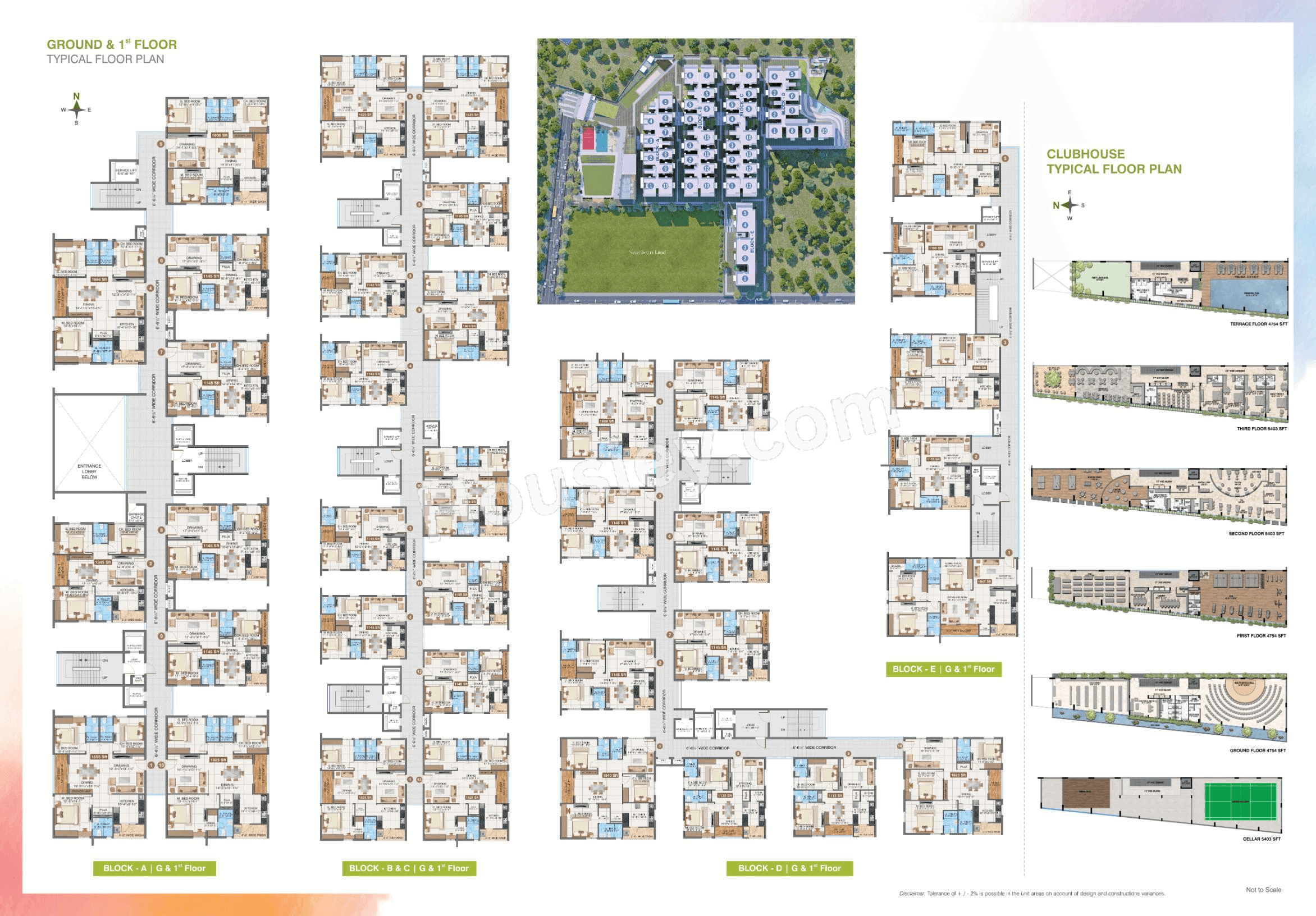 Hallmark Sunnyside Floor plan 1