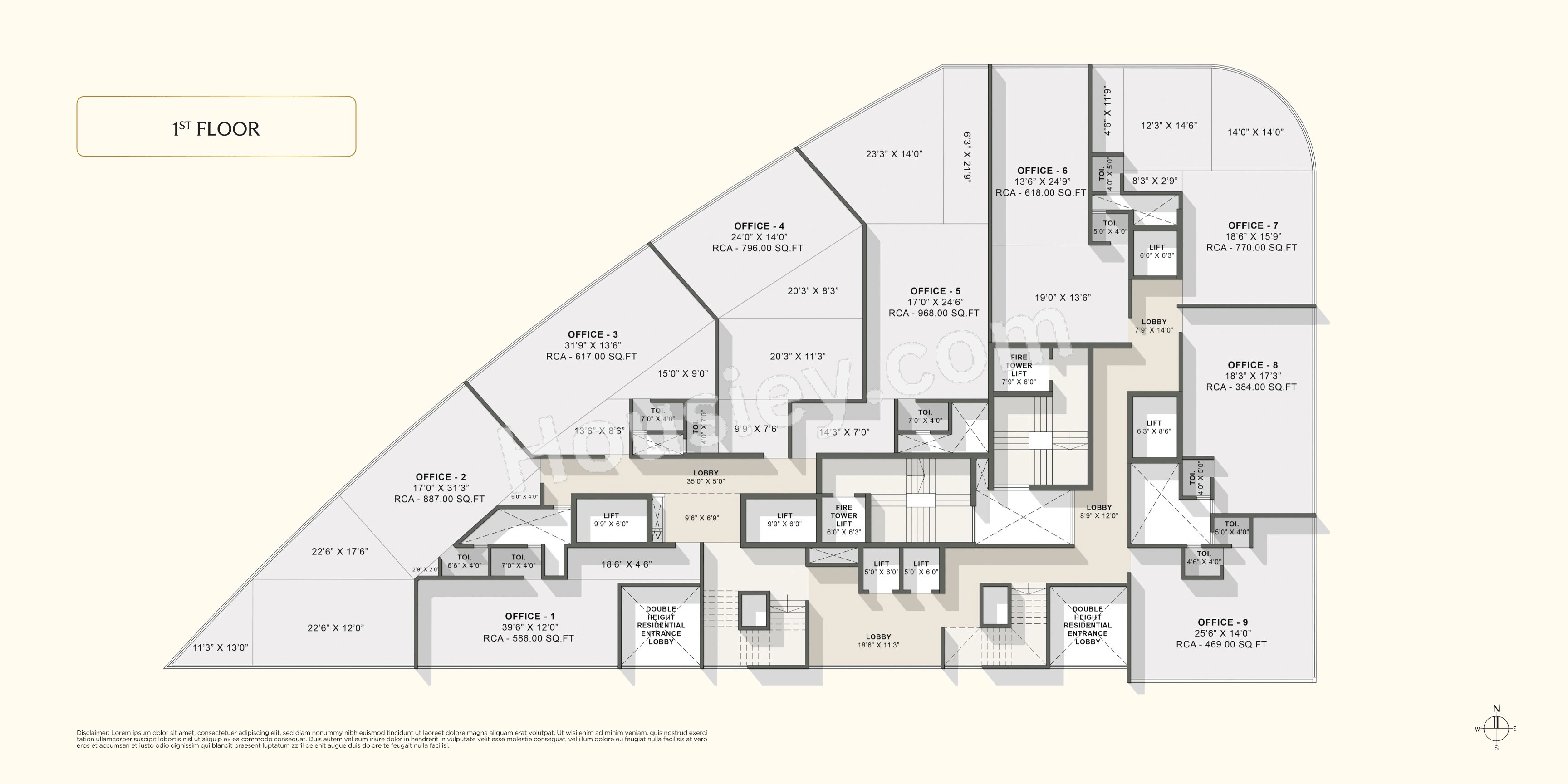 Happy Home Cornerstone Floor plan 1