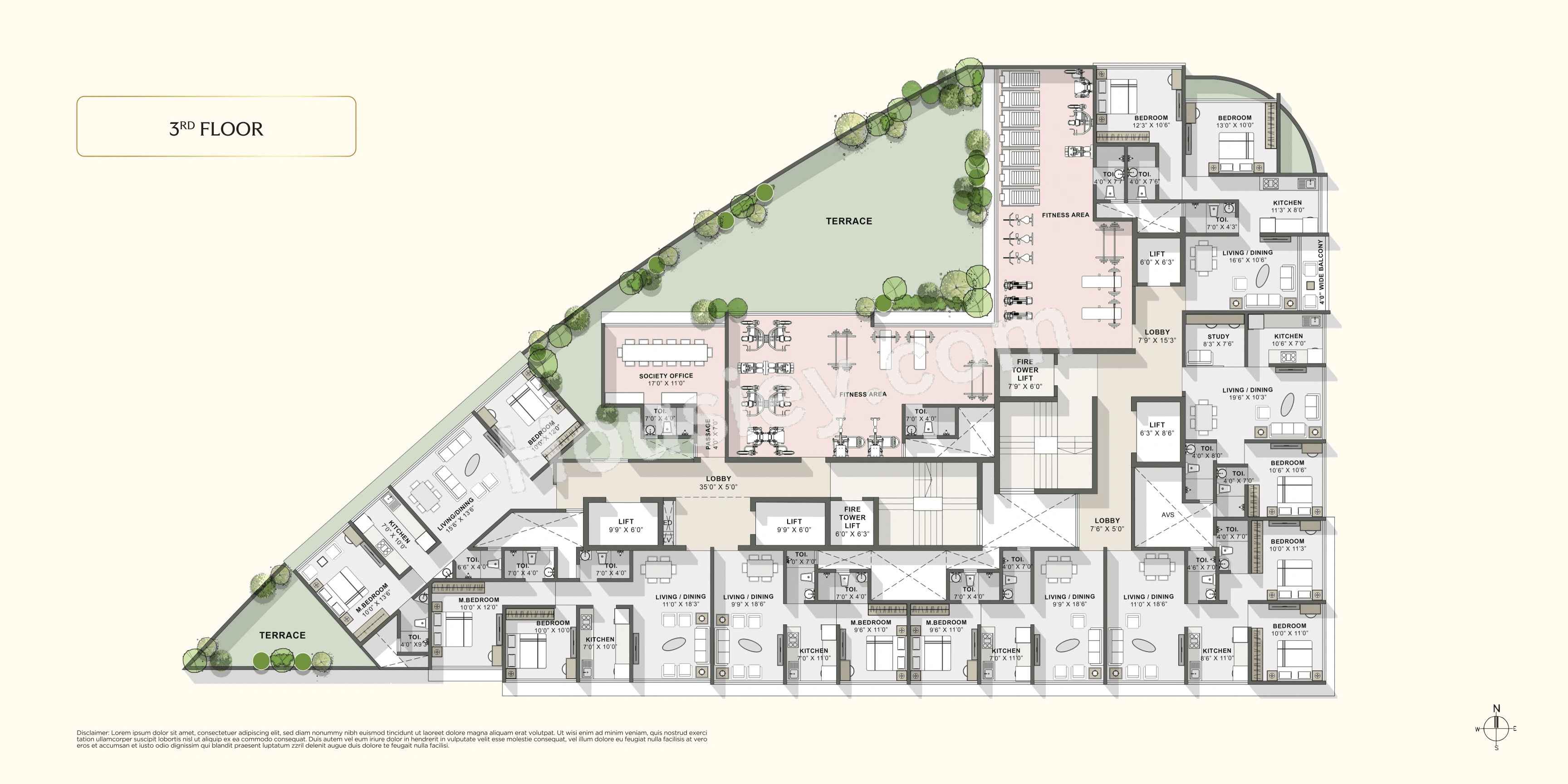 Happy Home Cornerstone Floor plan 3