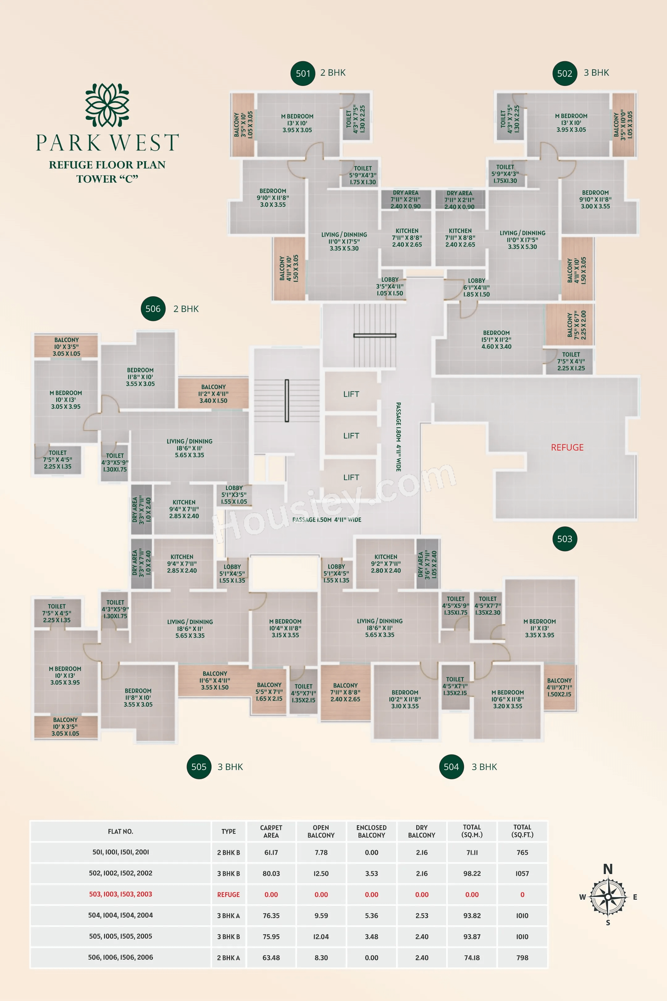 Hapse Park West Floor plan 2