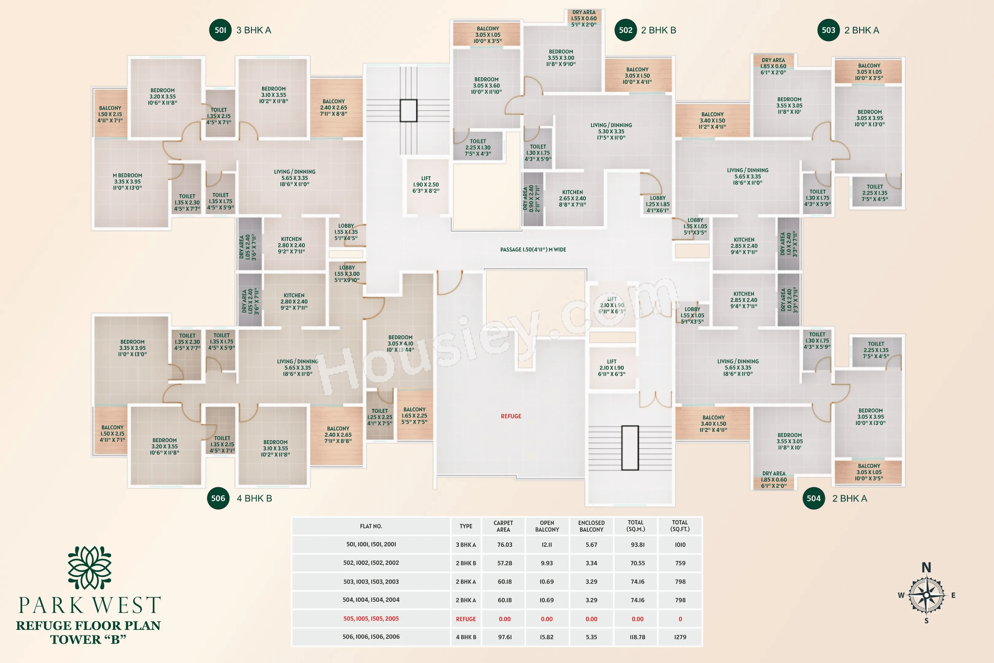 Hapse Park West Floor plan 4