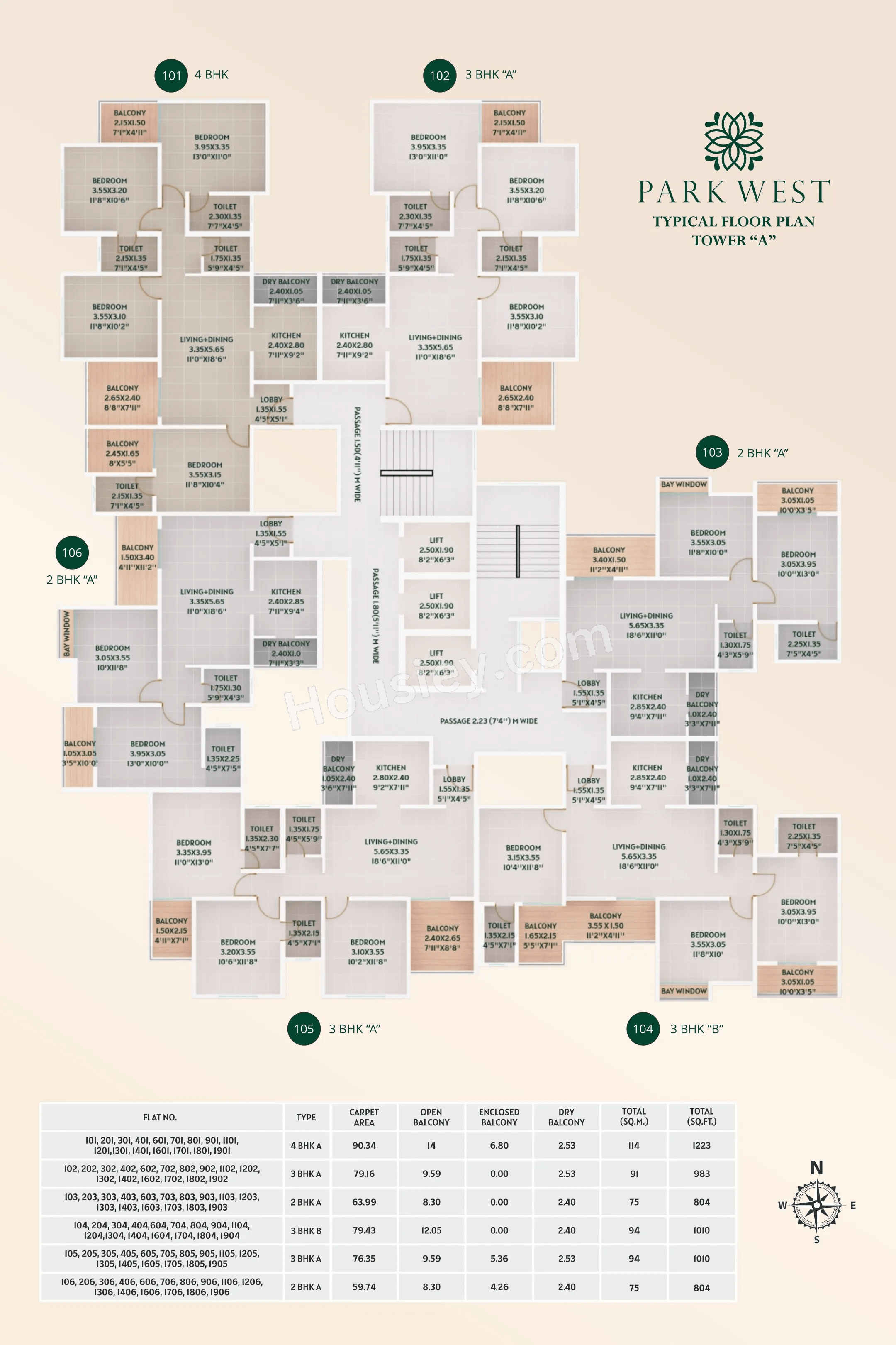 Hapse Park West Floor plan 5