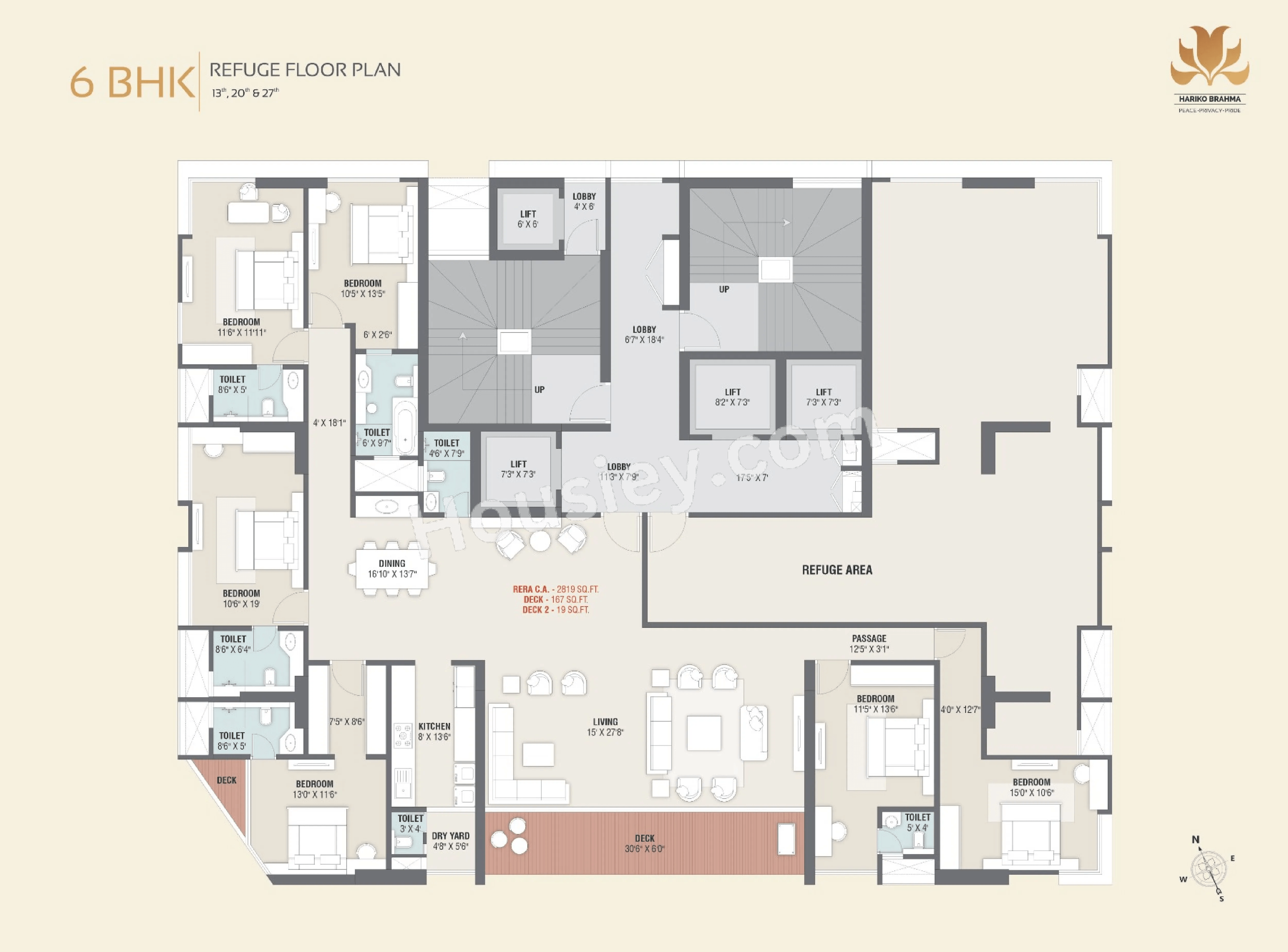 Hariko Brahma Floor plan 1