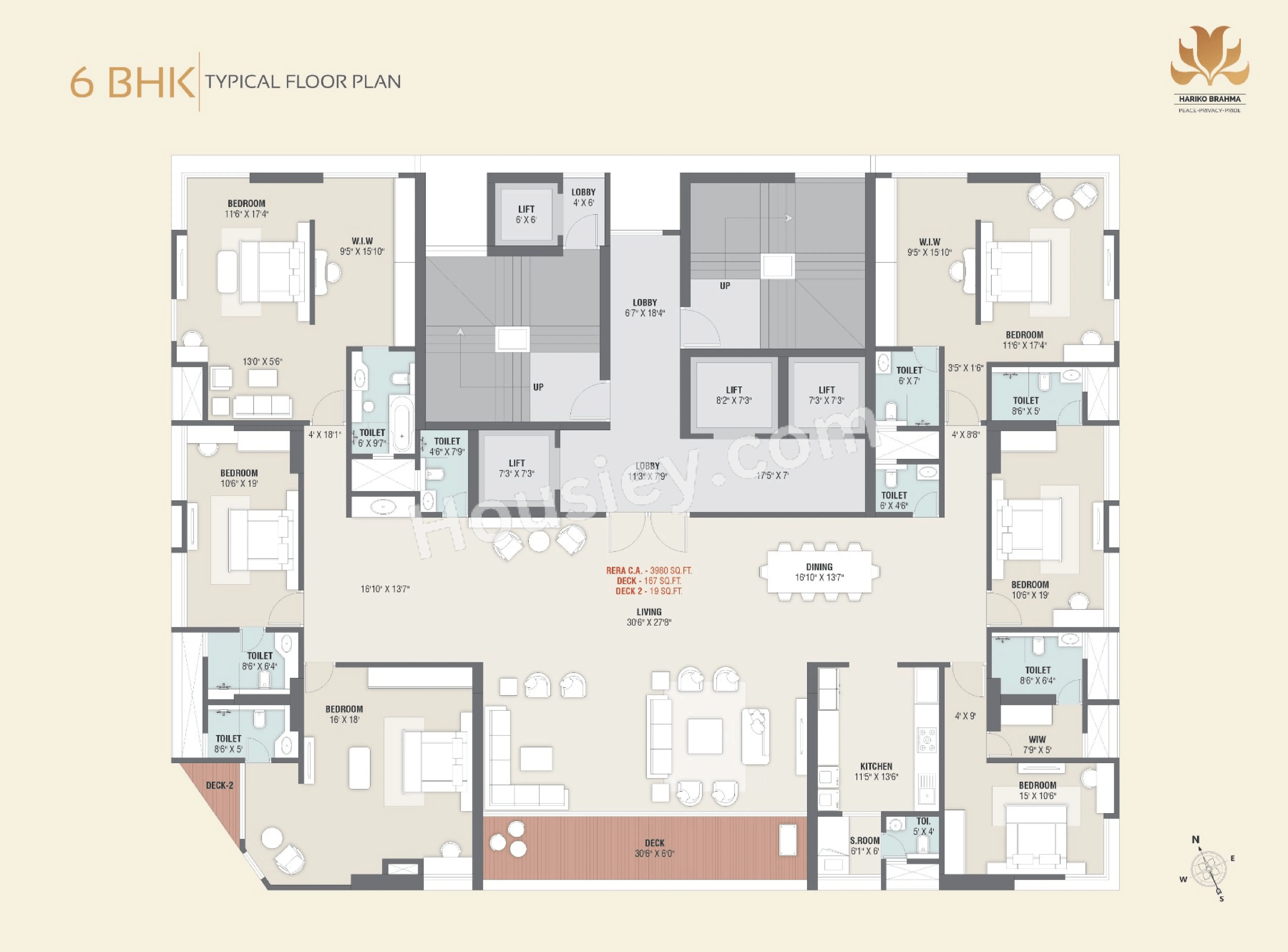 Hariko Brahma Floor plan 4
