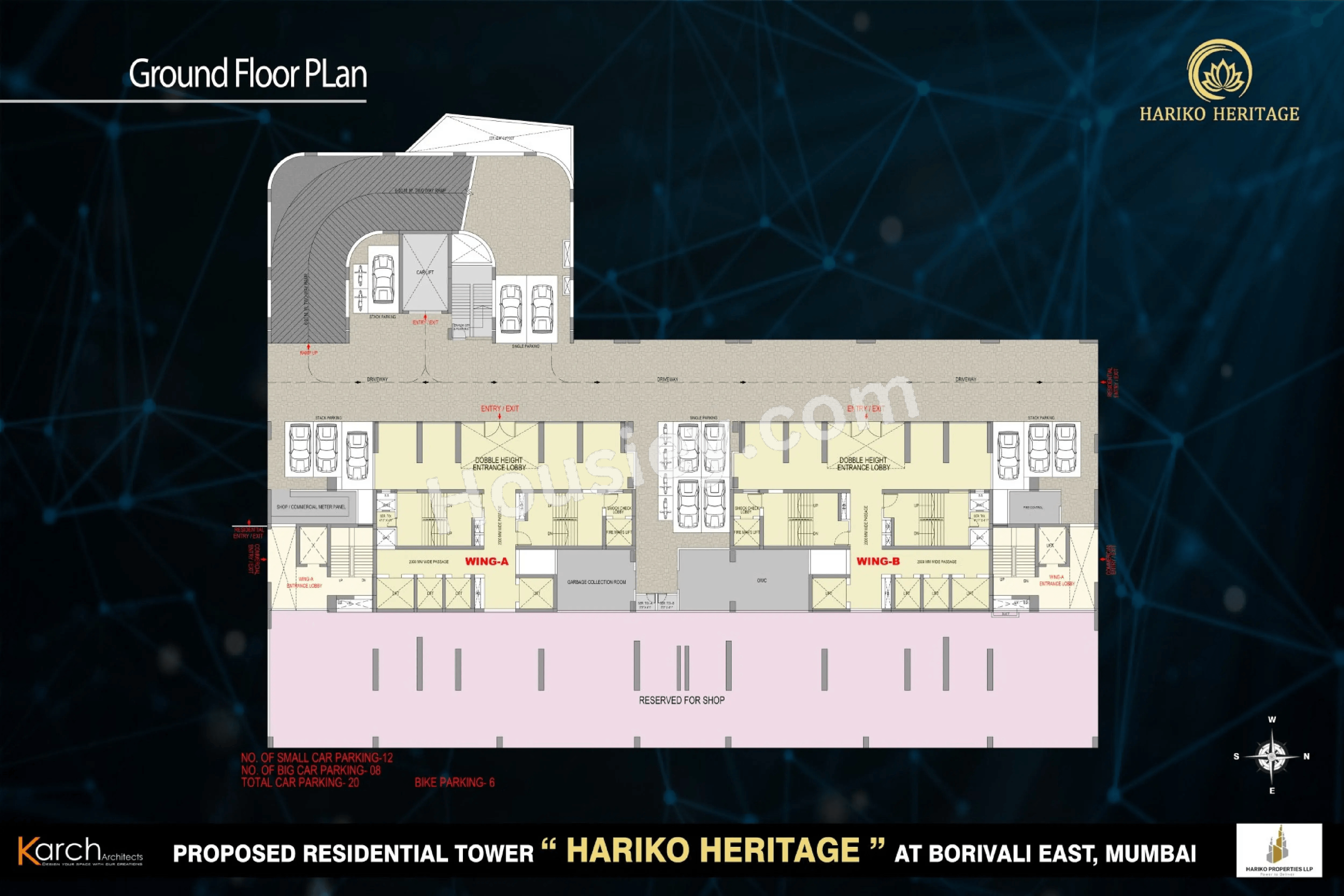 Hariko Heritage Floor plan 1