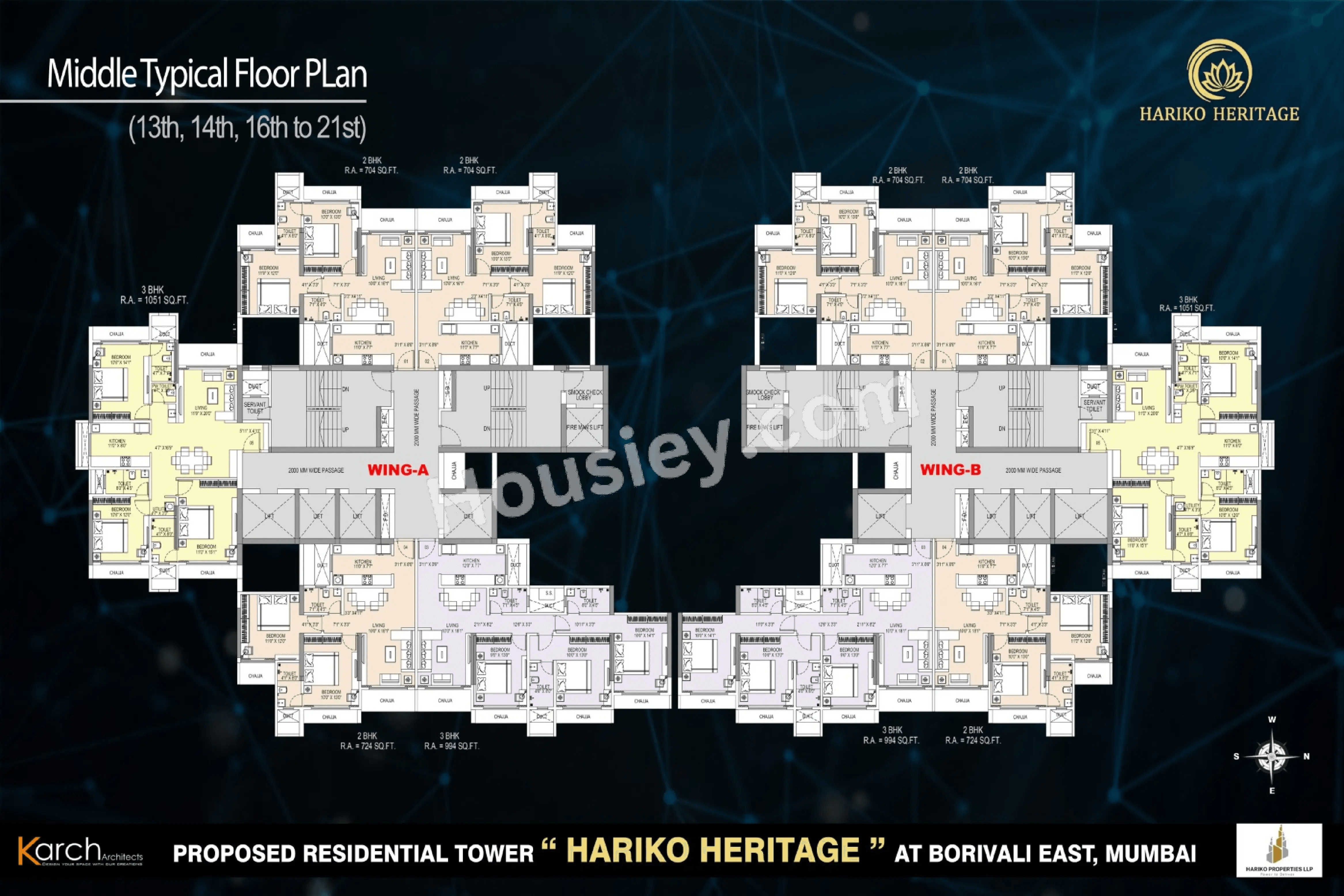 Hariko Heritage Floor plan 3