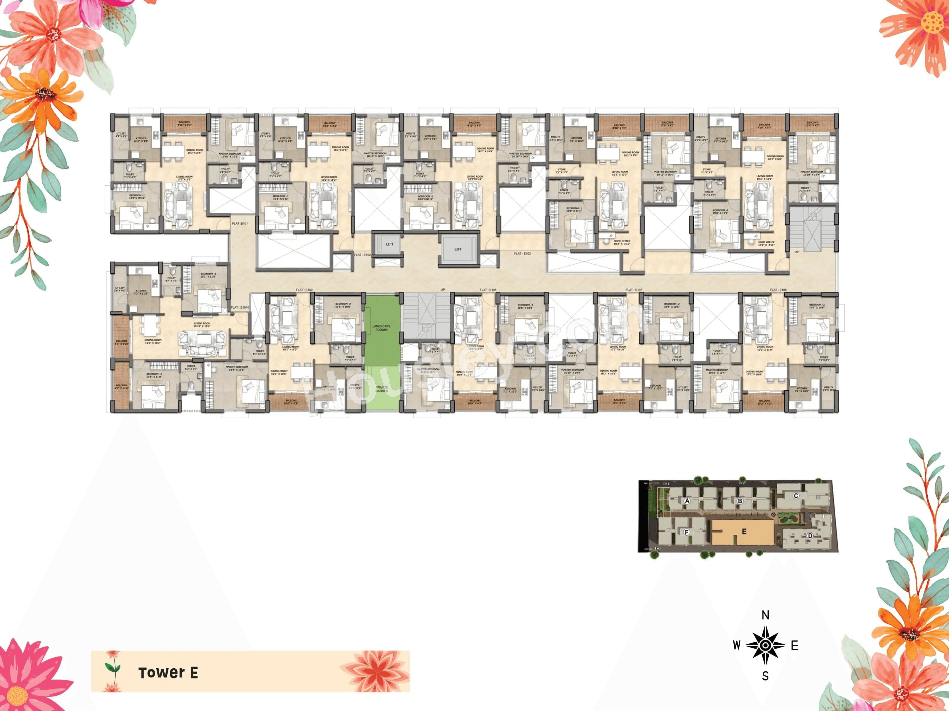 HiLiving Evita Floor plan 5