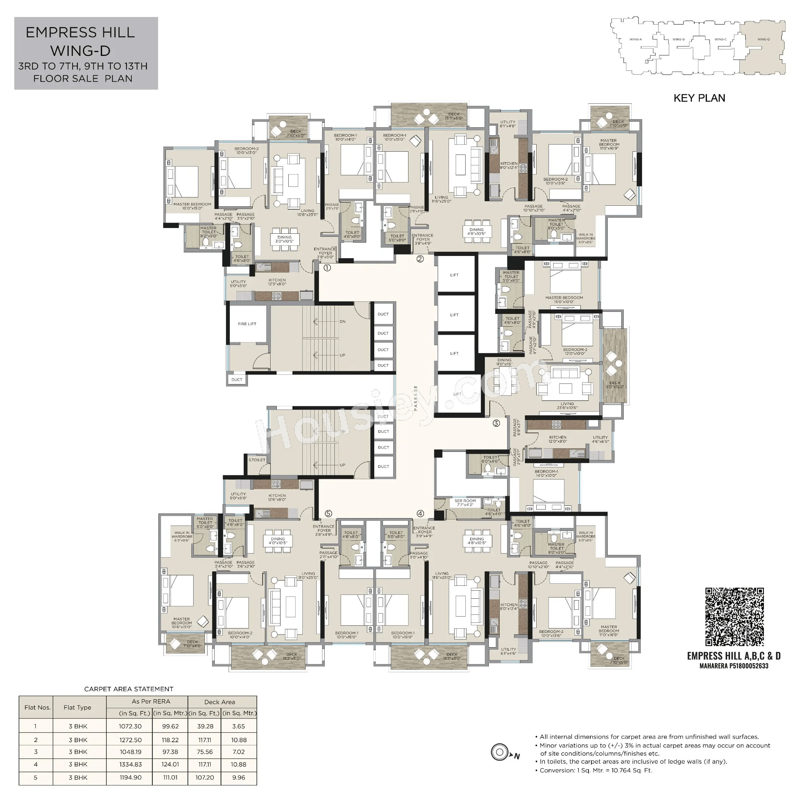 Hiranandani Empress Hill Floor plan 1