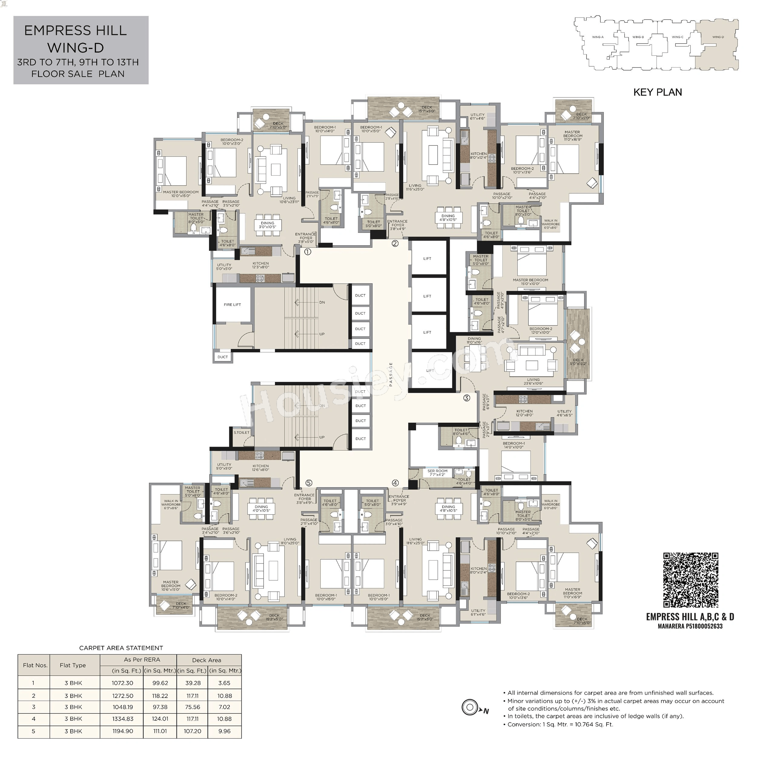 Hiranandani Empress Hill Floor plan 5