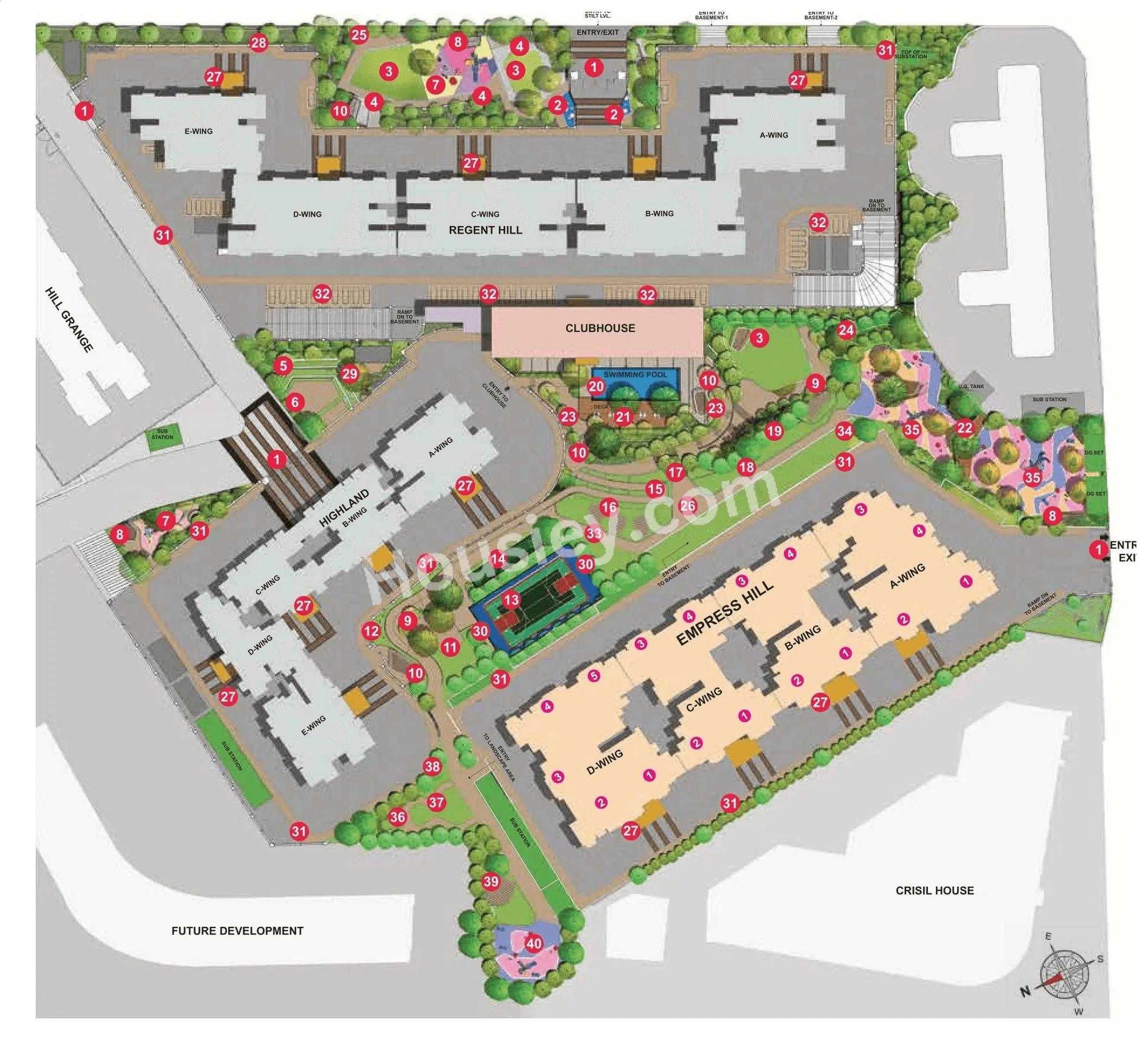 Hiranandani Empress Hill Floor plan 2