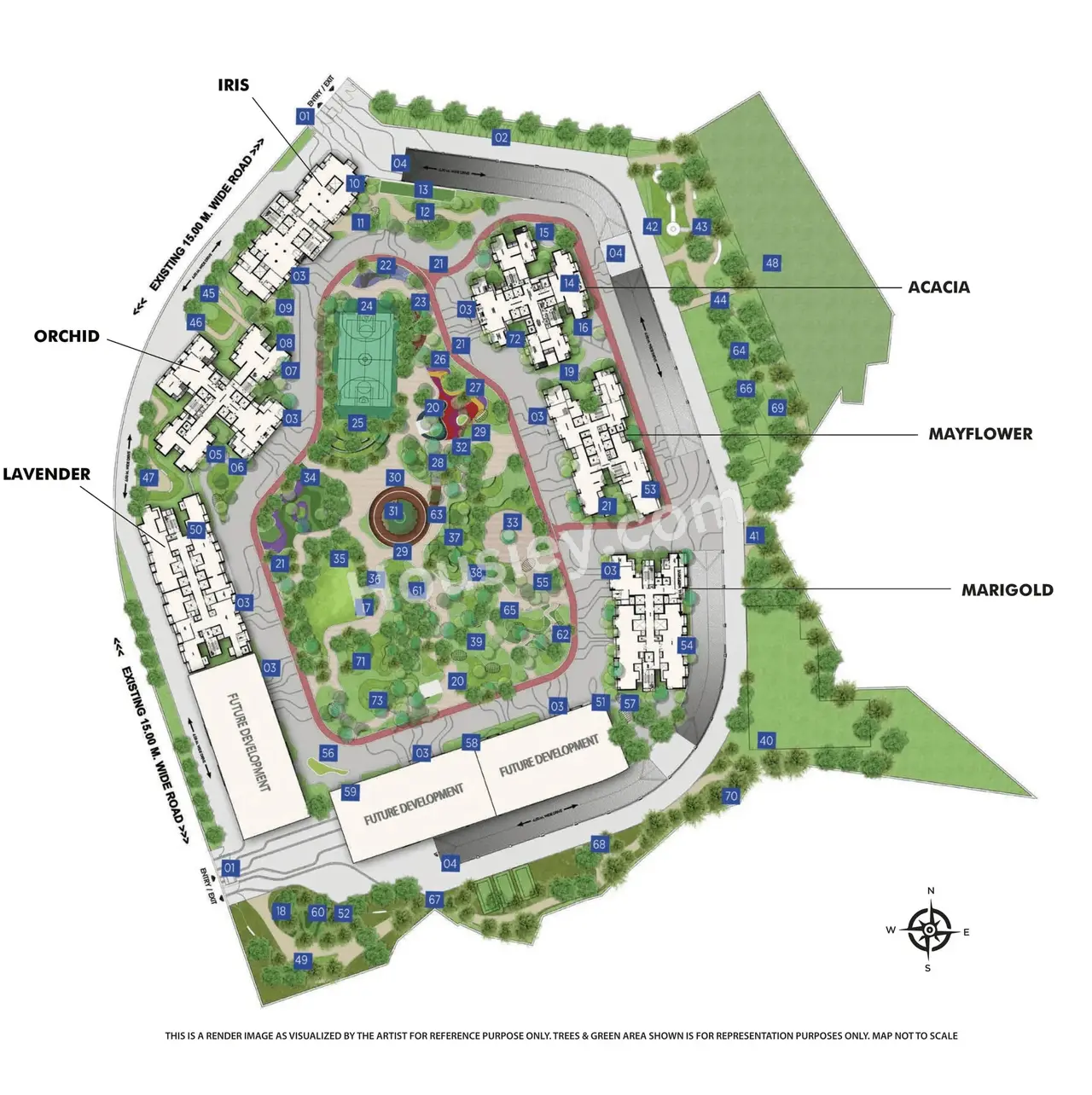 Hiranandani Fortune City Master Plan